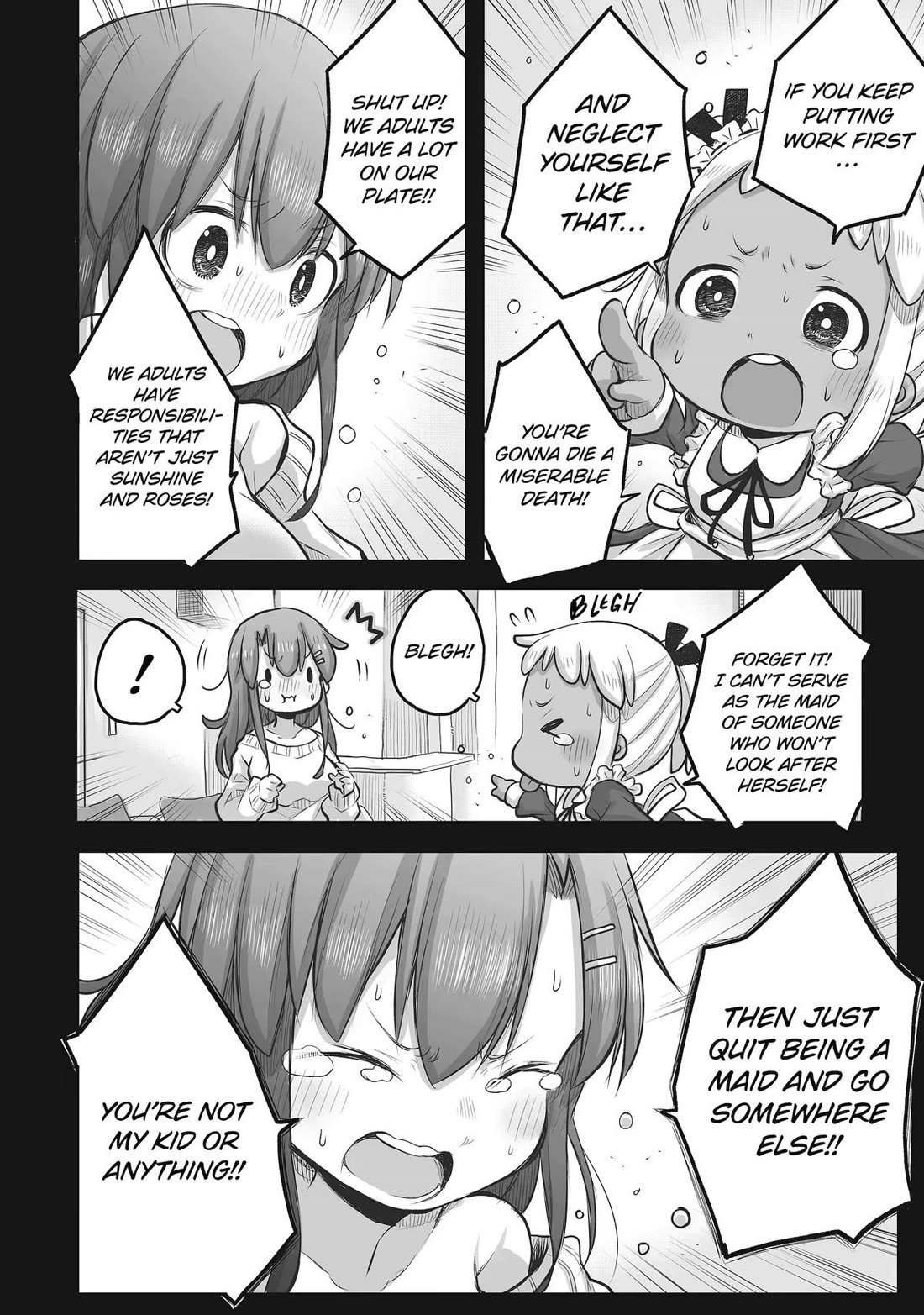 Ms. Corporate Slave Wants to be Healed by a Loli Spirit Chapter 56 page 8 - Chapter 56