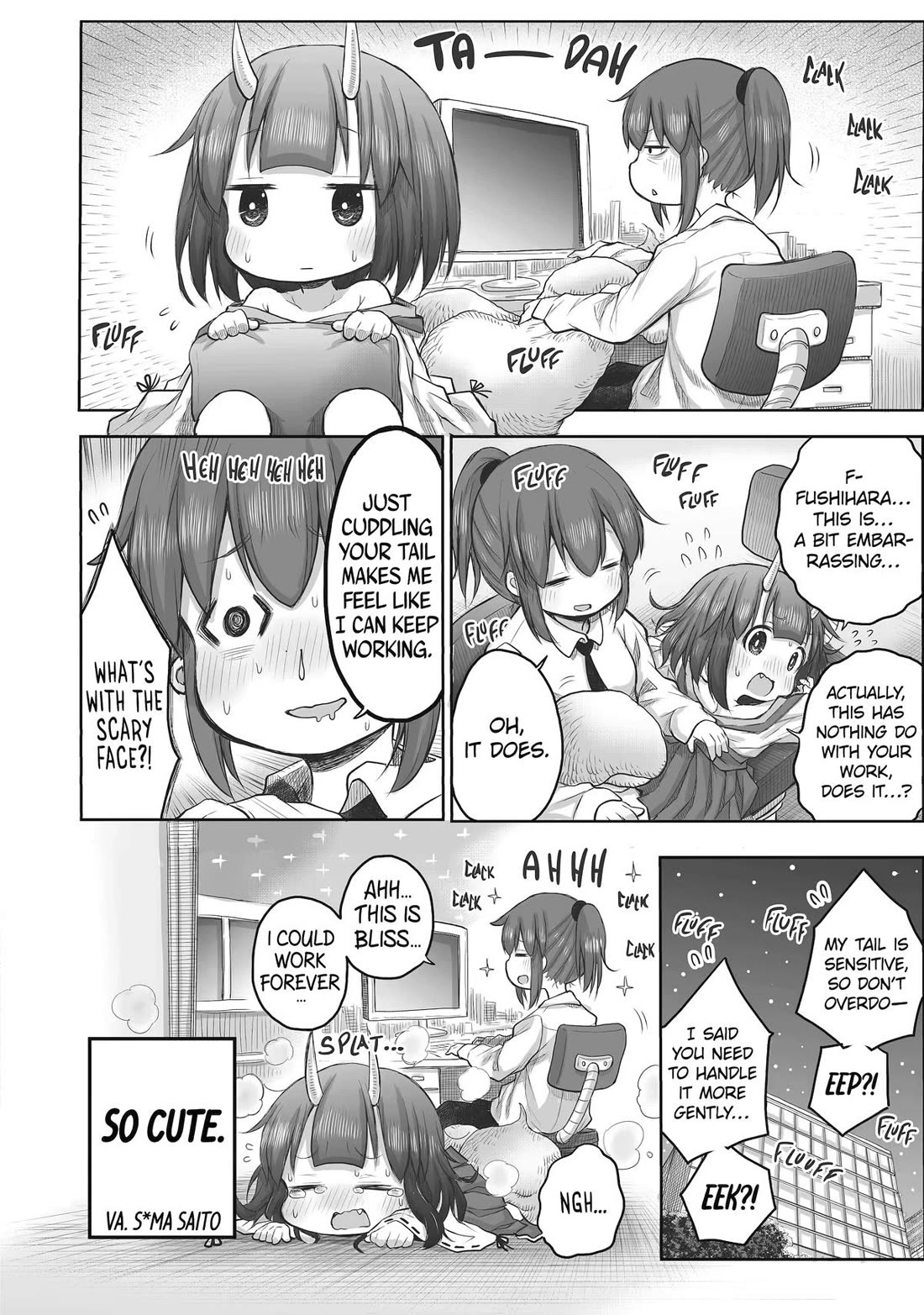 Ms. Corporate Slave Wants to be Healed by a Loli Spirit Chapter 57 page 2 - Chapter 57