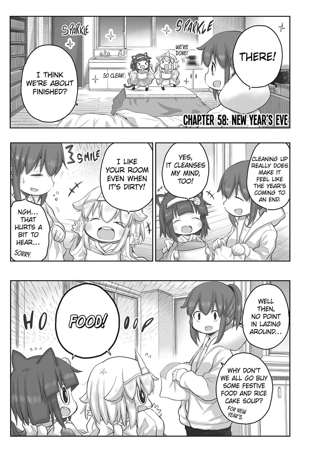 Ms. Corporate Slave Wants to be Healed by a Loli Spirit Chapter 58 page 1 - Chapter 58