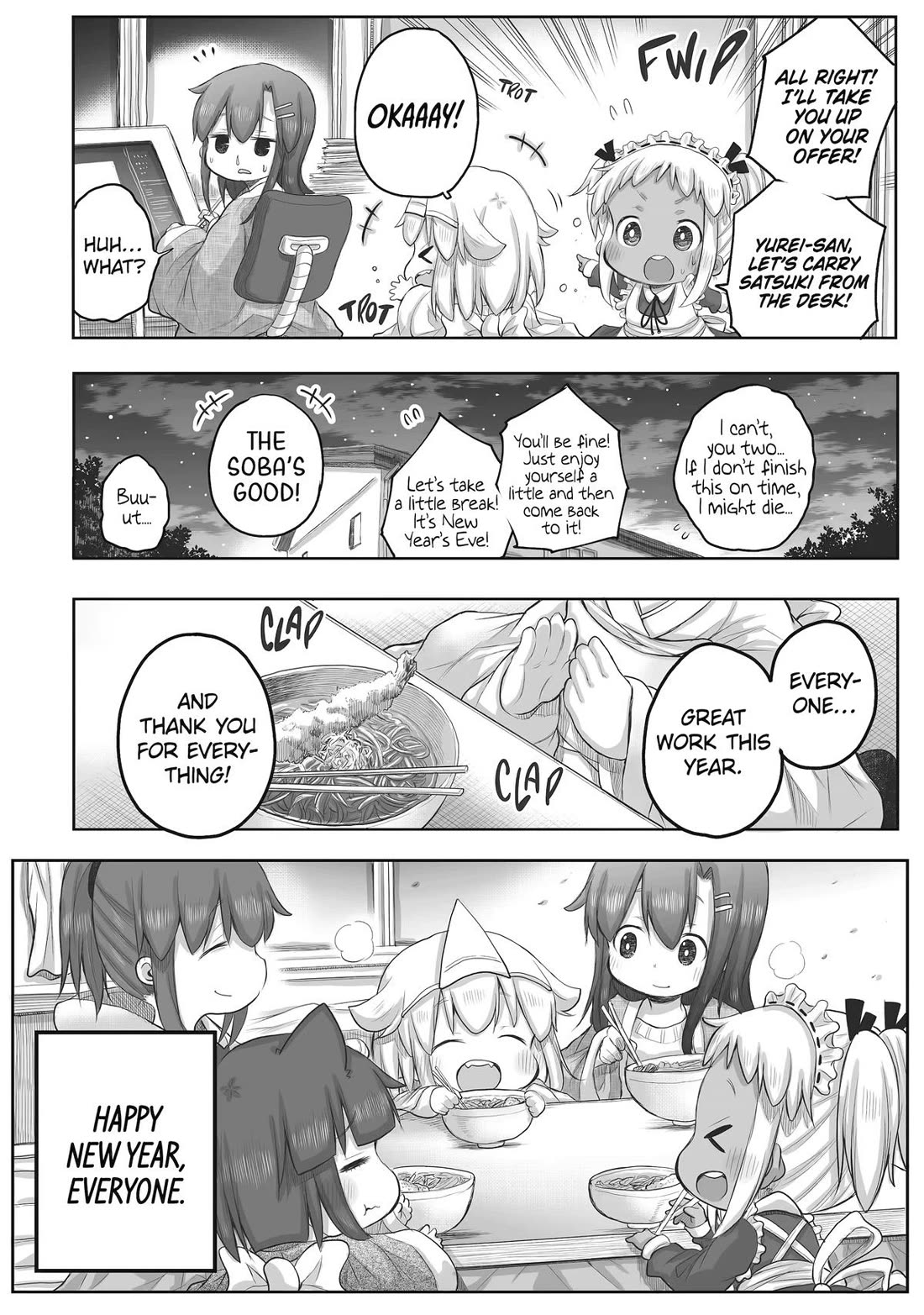 Ms. Corporate Slave Wants to be Healed by a Loli Spirit Chapter 58 page 4 - Chapter 58