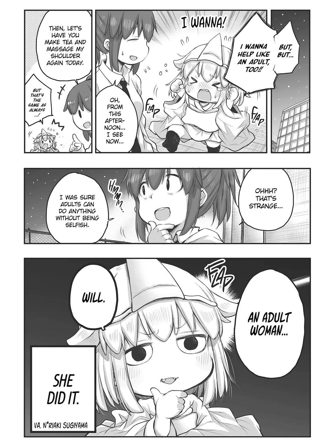 Ms. Corporate Slave Wants to be Healed by a Loli Spirit Chapter 60 page 4 - Chapter 60