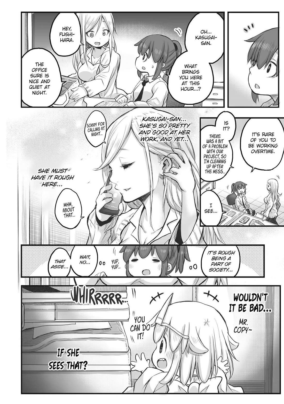Ms. Corporate Slave Wants to be Healed by a Loli Spirit Chapter 61 page 2 - Chapter 61