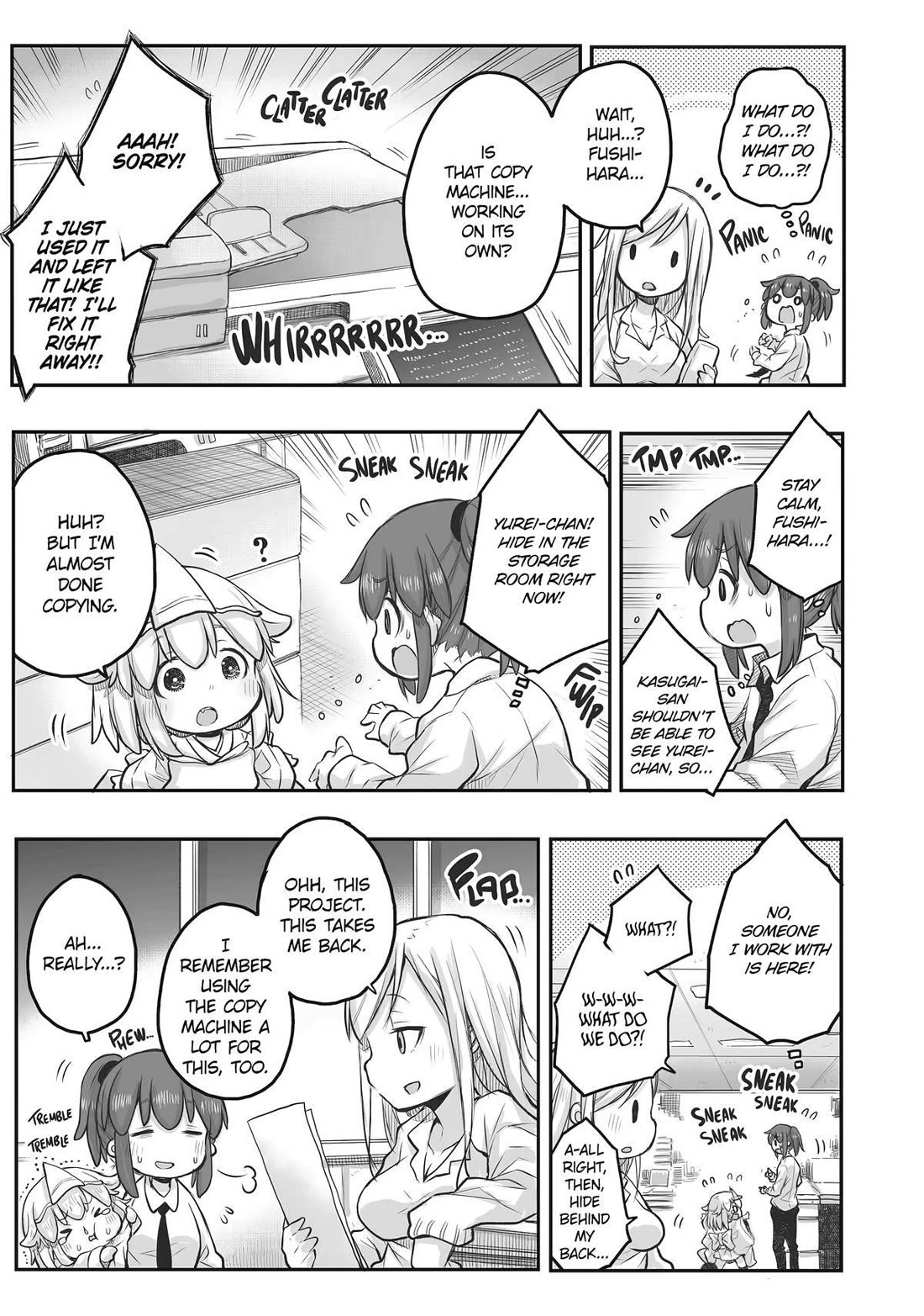 Ms. Corporate Slave Wants to be Healed by a Loli Spirit Chapter 61 page 3 - Chapter 61