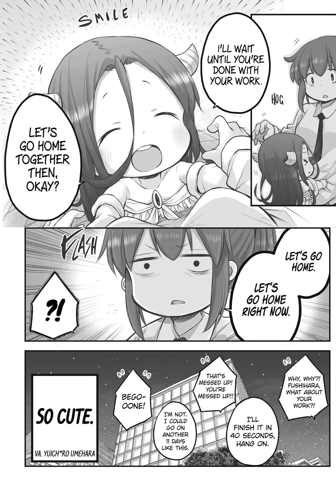 Ms. Corporate Slave Wants to be Healed by a Loli Spirit Chapter 66 page 4 - Chapter 66