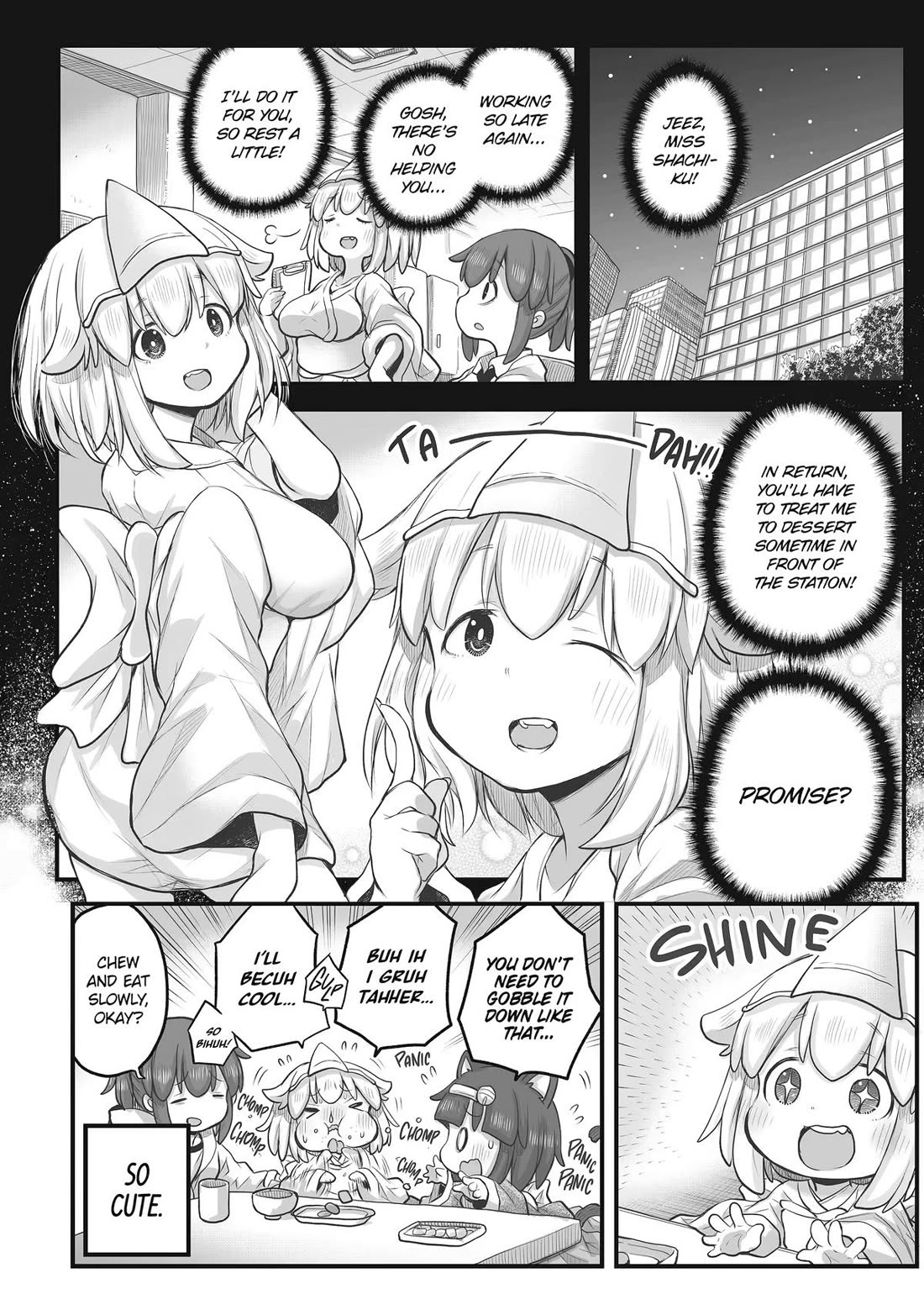 Ms. Corporate Slave Wants to be Healed by a Loli Spirit Chapter 67 page 2 - Chapter 67