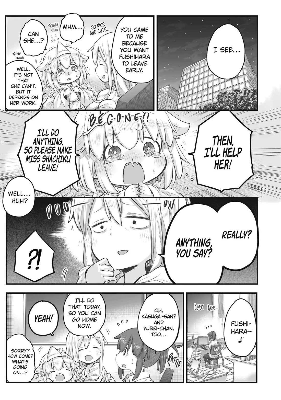 Ms. Corporate Slave Wants to be Healed by a Loli Spirit Chapter 68 page 3 - Chapter 68