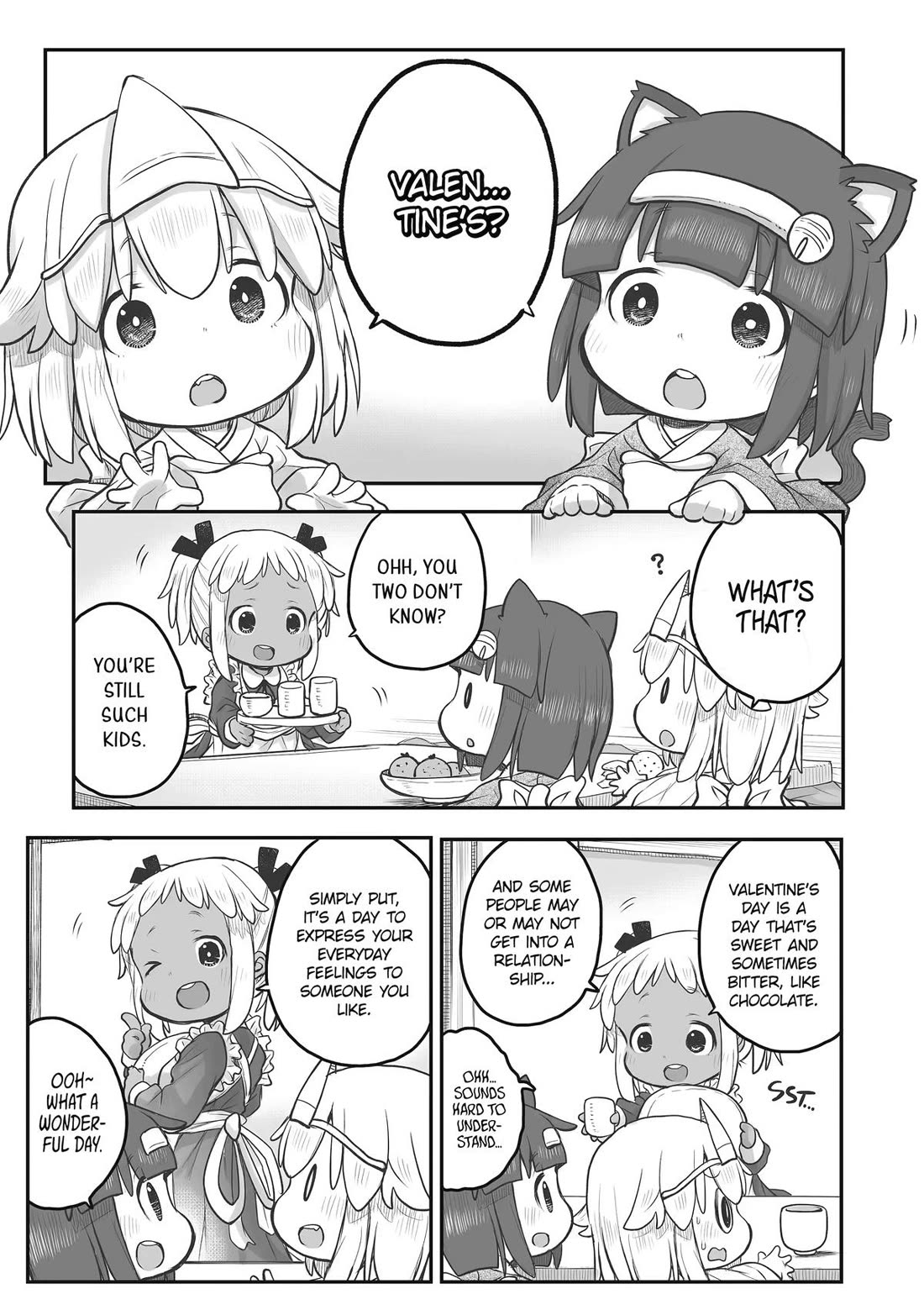 Ms. Corporate Slave Wants to be Healed by a Loli Spirit Chapter 73 page 1 - Chapter 73