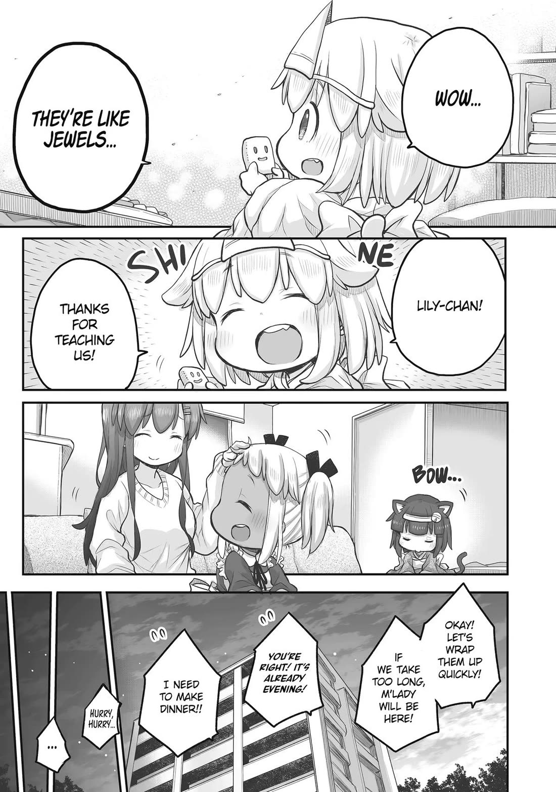 Ms. Corporate Slave Wants to be Healed by a Loli Spirit Chapter 73 page 11 - Chapter 73