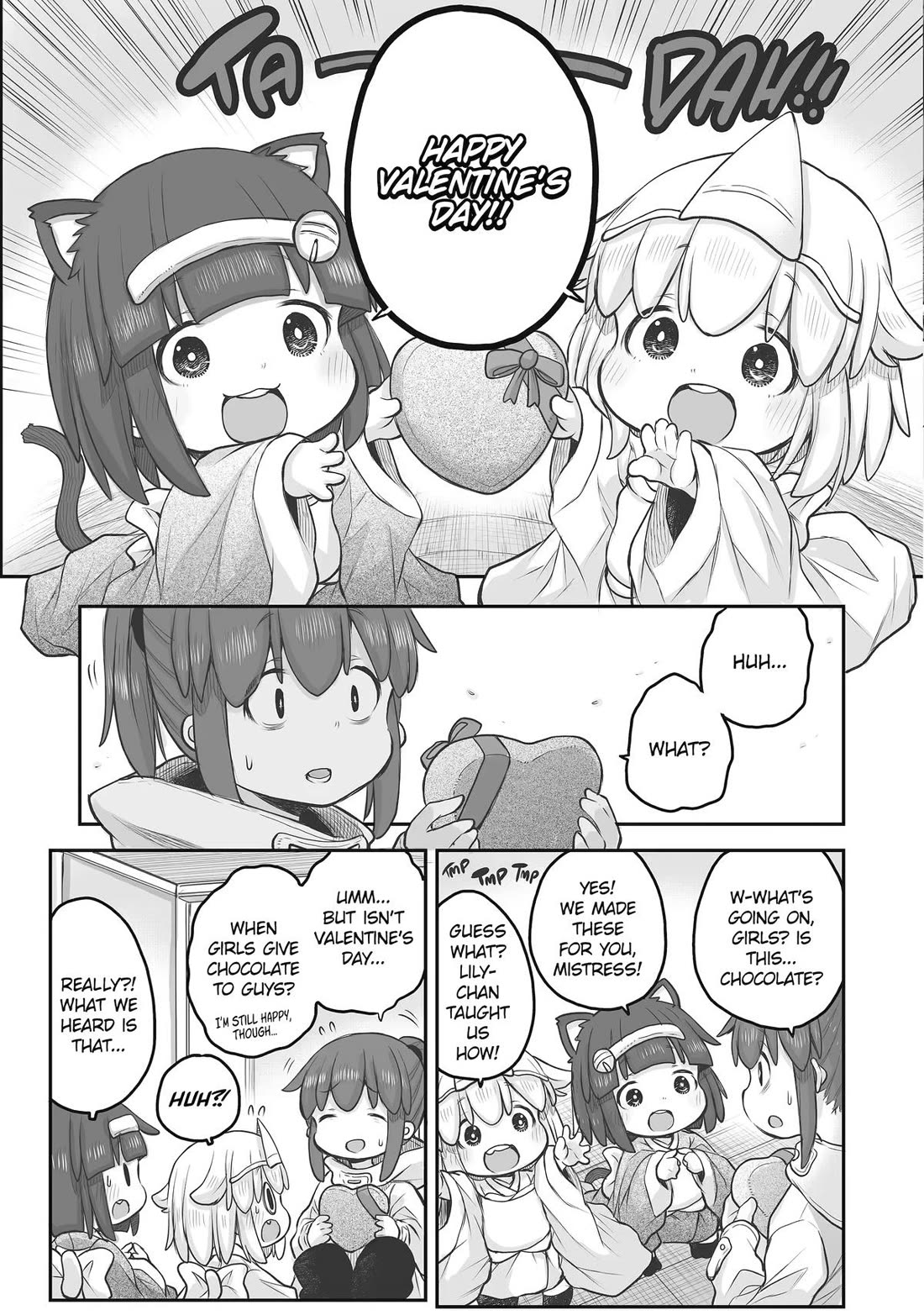 Ms. Corporate Slave Wants to be Healed by a Loli Spirit Chapter 74 page 3 - Chapter 74