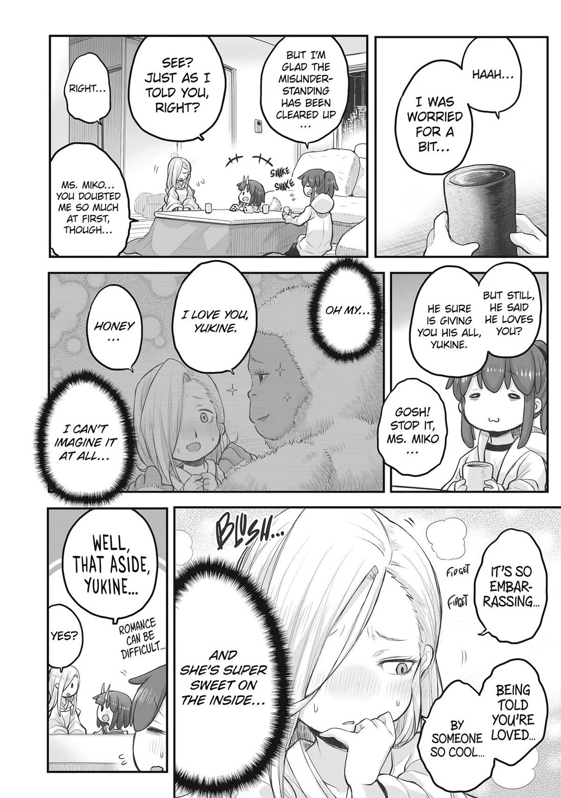 Ms. Corporate Slave Wants to be Healed by a Loli Spirit Chapter 77 page 12 - Chapter 77