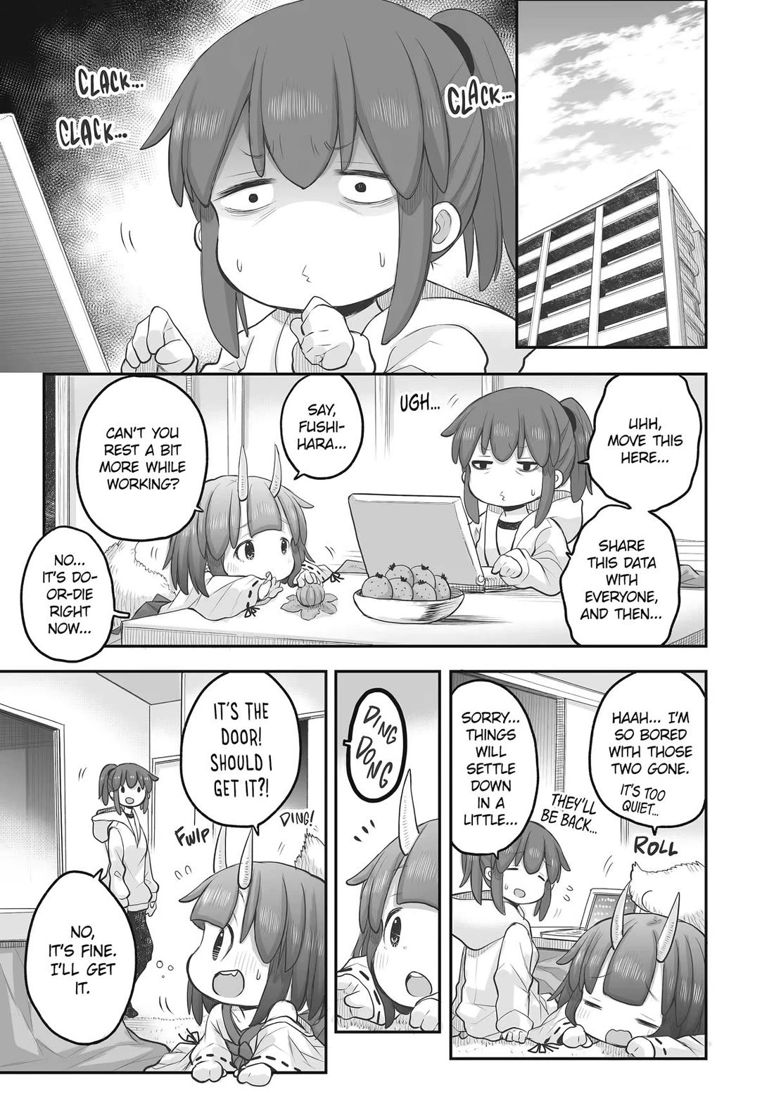 Ms. Corporate Slave Wants to be Healed by a Loli Spirit Chapter 77 page 3 - Chapter 77