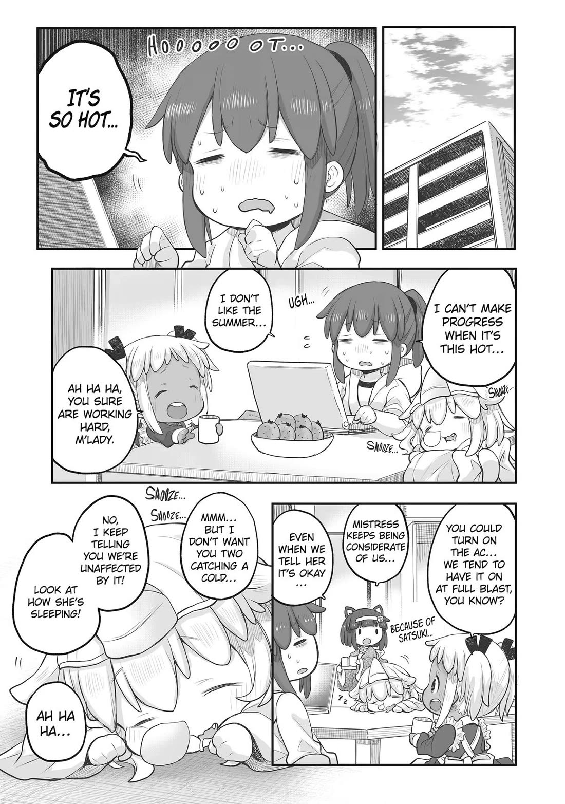 Ms. Corporate Slave Wants to be Healed by a Loli Spirit Chapter 78 page 1 - Chapter 78