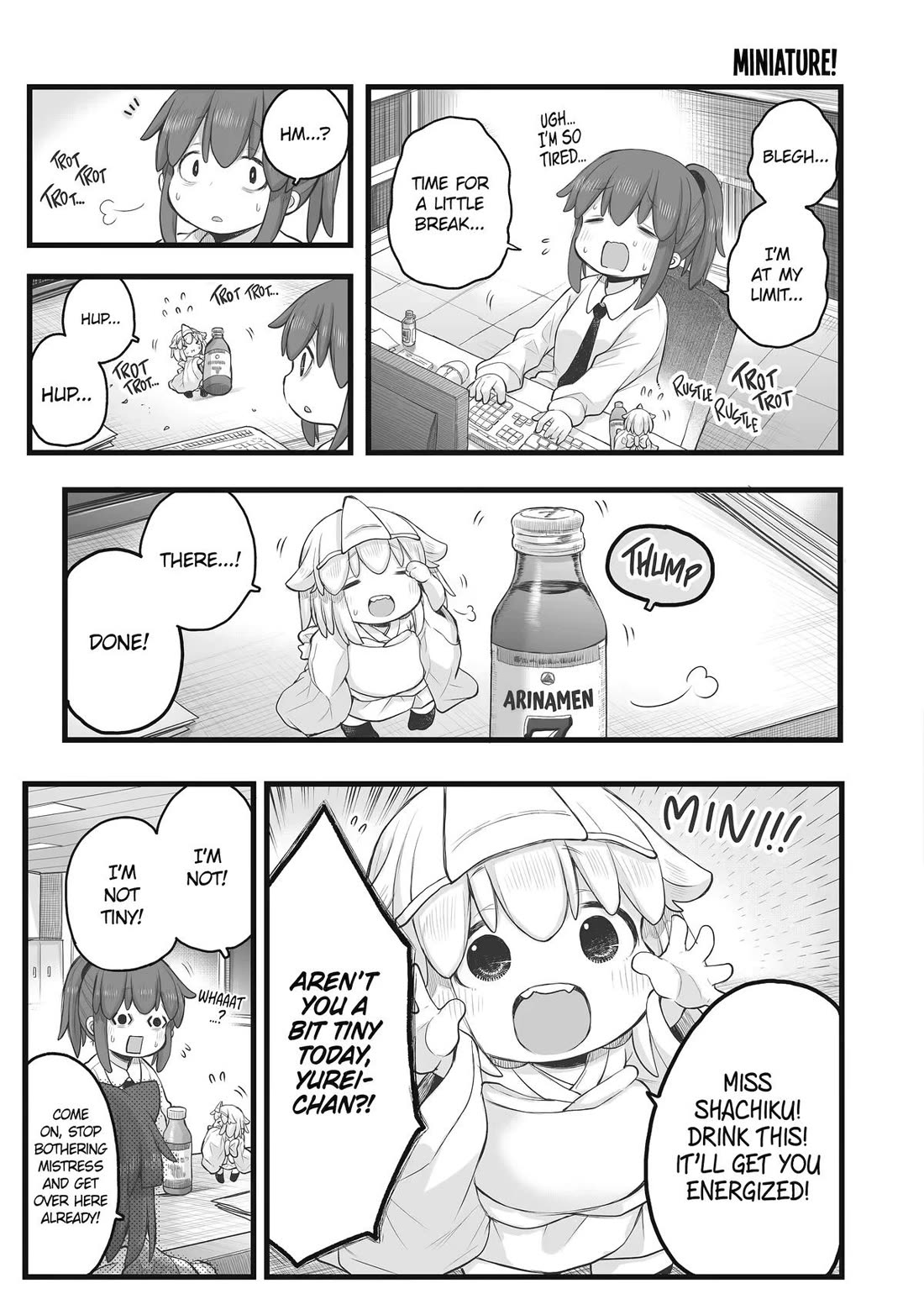 Ms. Corporate Slave Wants to be Healed by a Loli Spirit Chapter 81 page 1 - Chapter 81