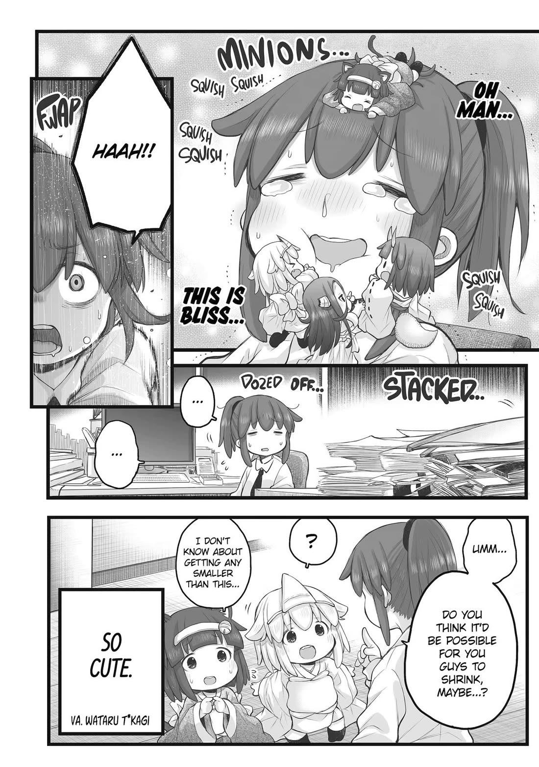 Ms. Corporate Slave Wants to be Healed by a Loli Spirit Chapter 81 page 4 - Chapter 81