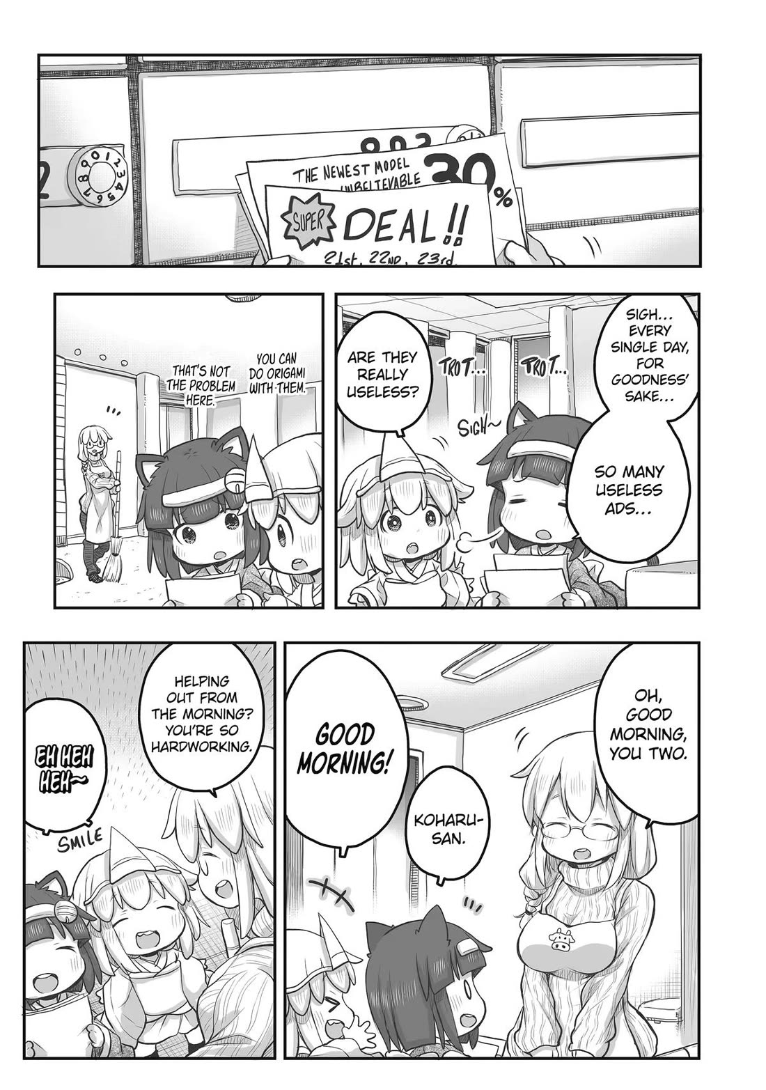 Ms. Corporate Slave Wants to be Healed by a Loli Spirit Chapter 84 page 1 - Chapter 84