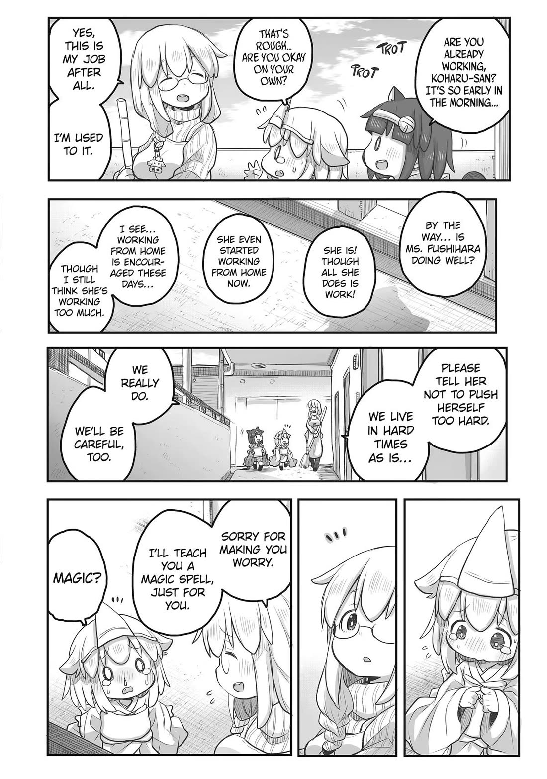 Ms. Corporate Slave Wants to be Healed by a Loli Spirit Chapter 84 page 2 - Chapter 84
