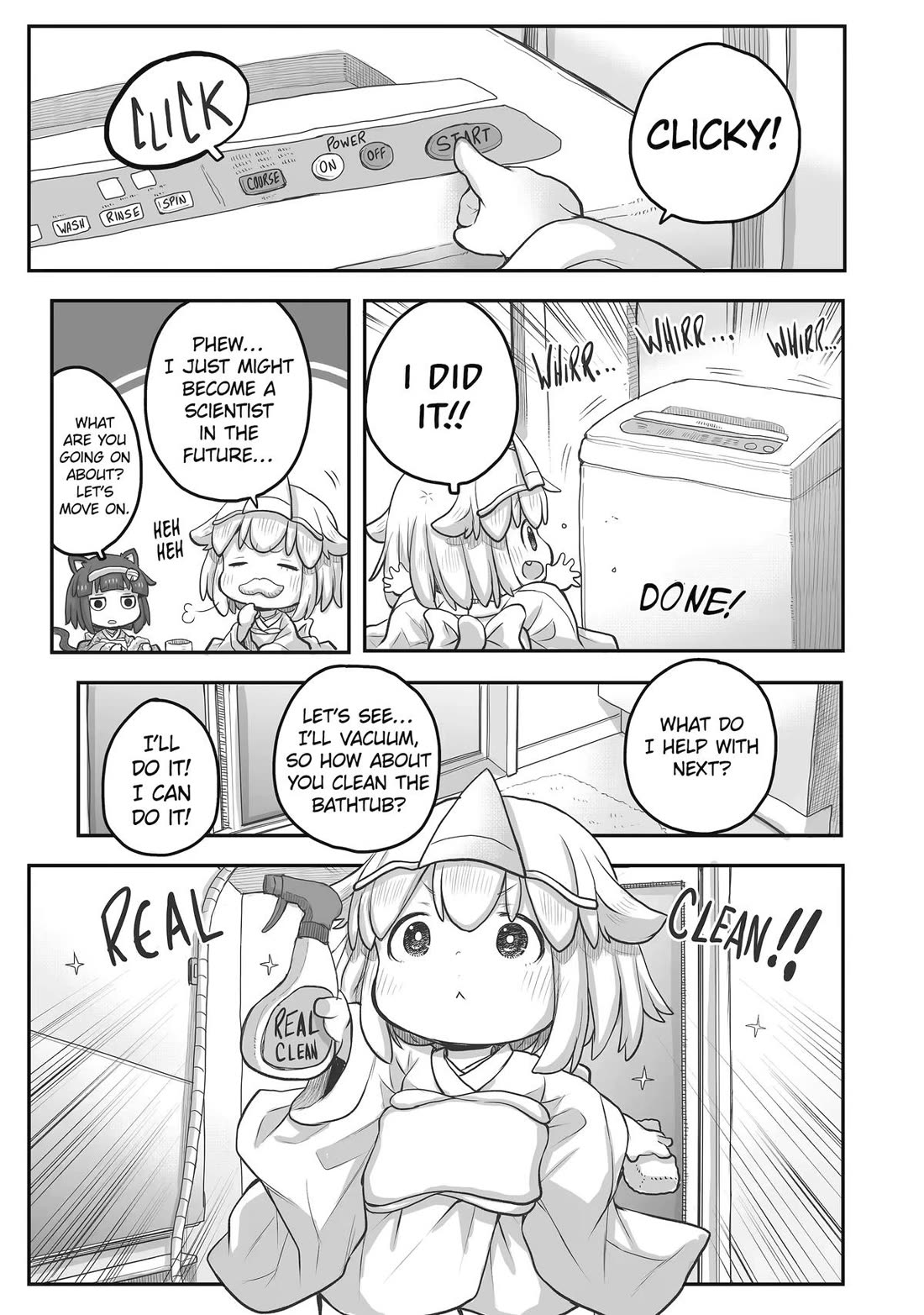 Ms. Corporate Slave Wants to be Healed by a Loli Spirit Chapter 84 page 7 - Chapter 84