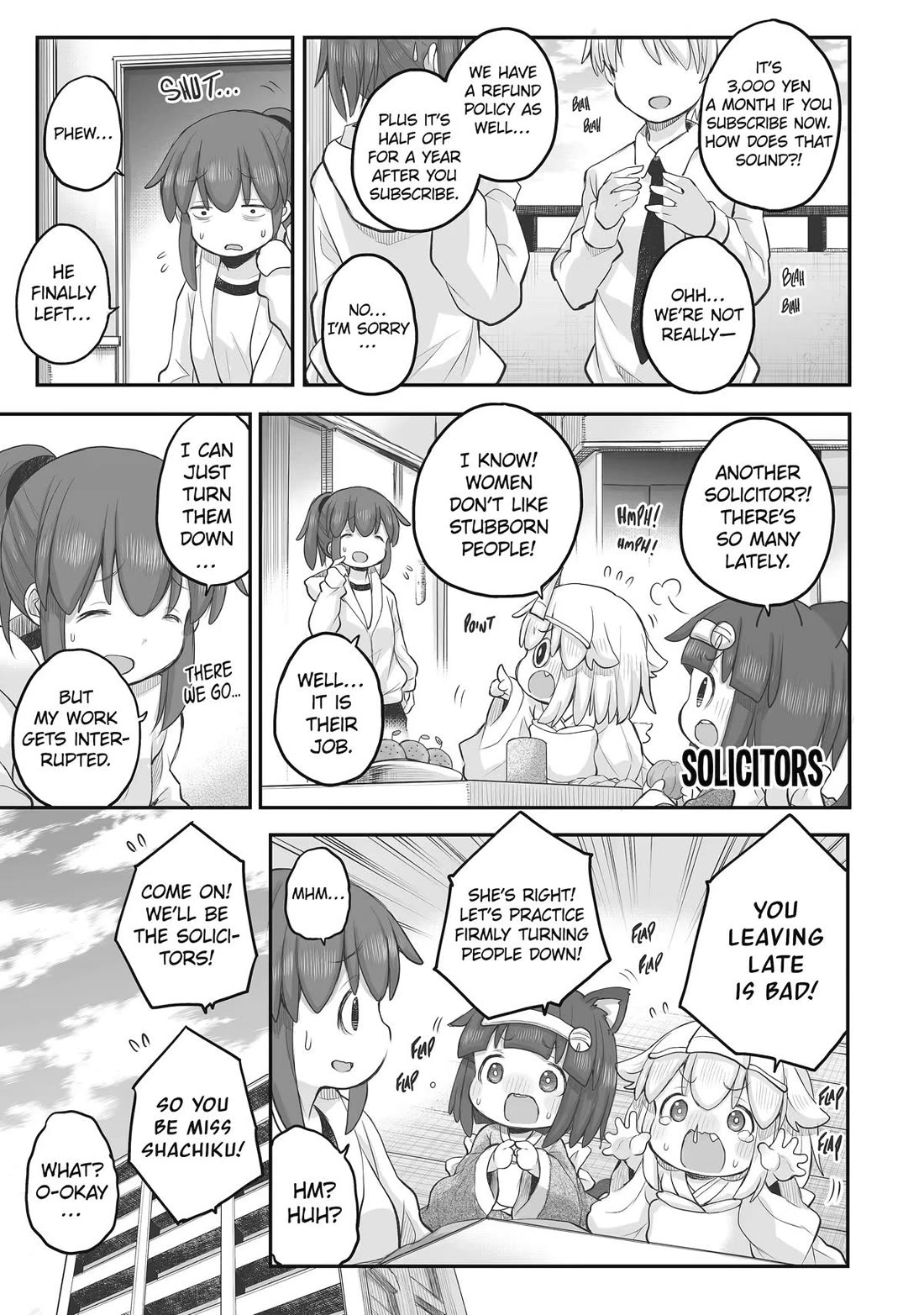 Ms. Corporate Slave Wants to be Healed by a Loli Spirit Chapter 85 page 1 - Chapter 85
