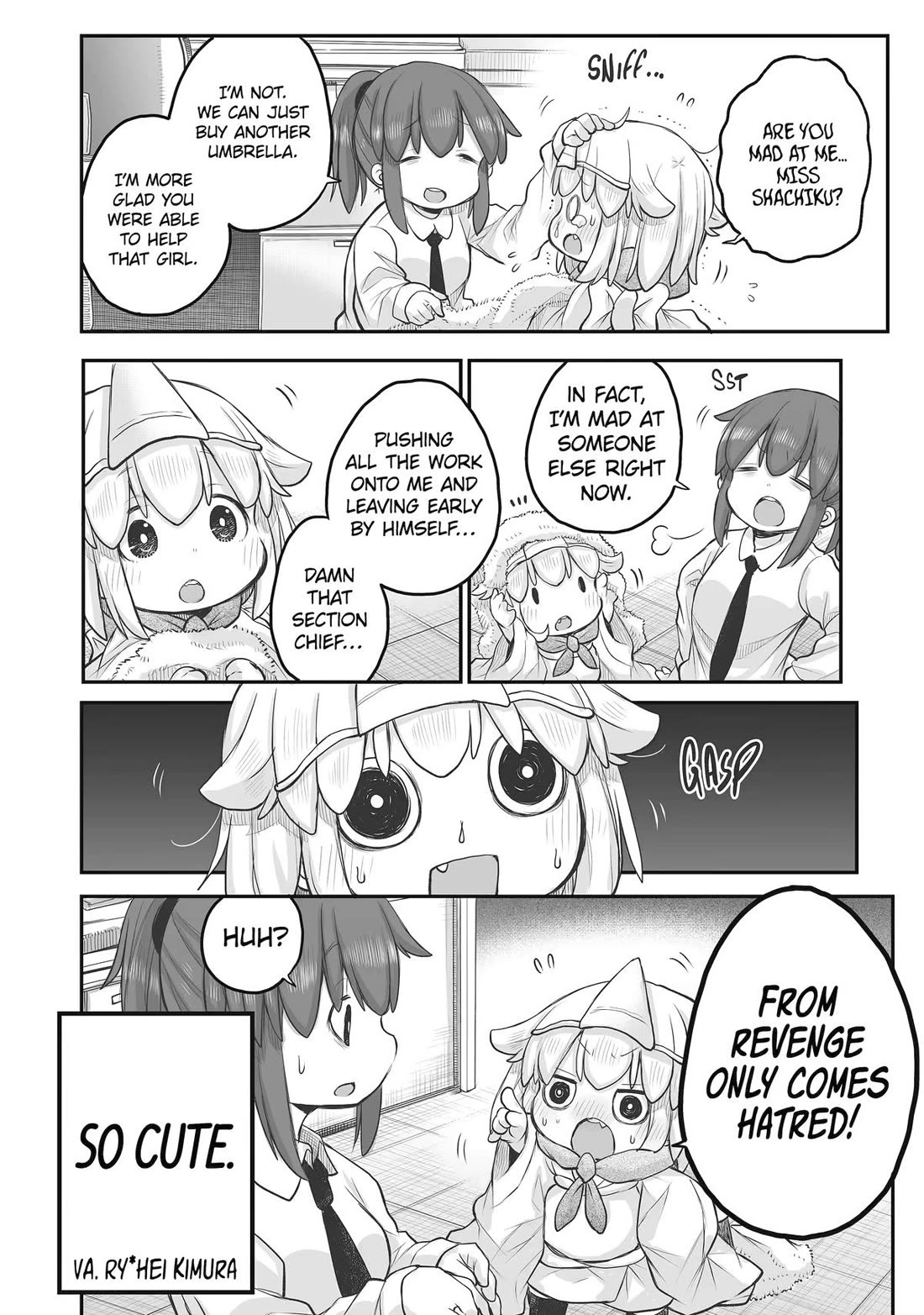 Ms. Corporate Slave Wants to be Healed by a Loli Spirit Chapter 86 page 10 - Chapter 86