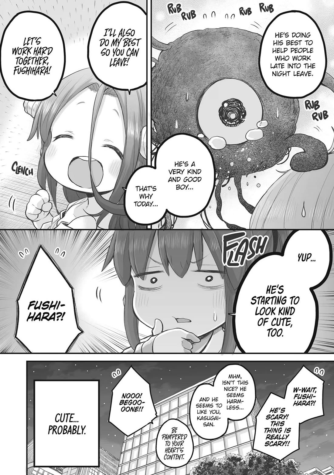 Ms. Corporate Slave Wants to be Healed by a Loli Spirit Chapter 87 page 4 - Chapter 87
