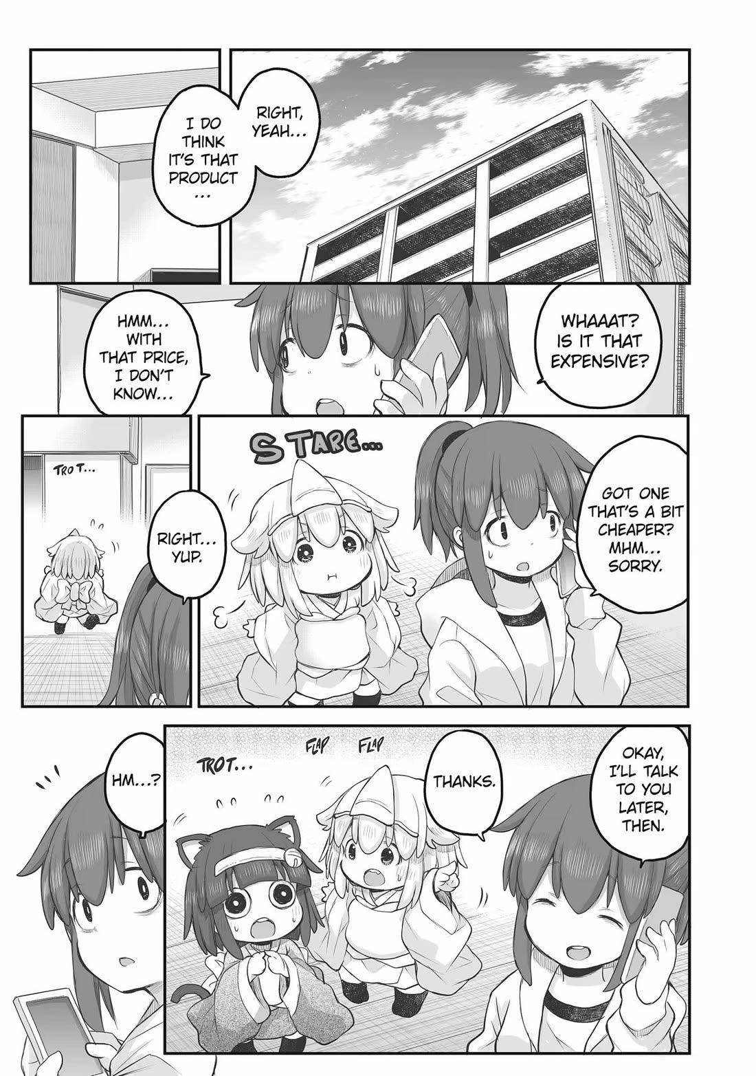 Ms. Corporate Slave Wants to be Healed by a Loli Spirit Chapter 91 page 1 - Chapter 91
