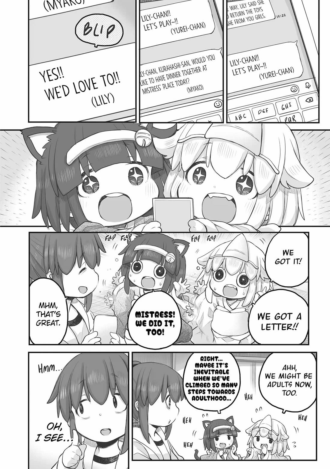 Ms. Corporate Slave Wants to be Healed by a Loli Spirit Chapter 91 page 6 - Chapter 91