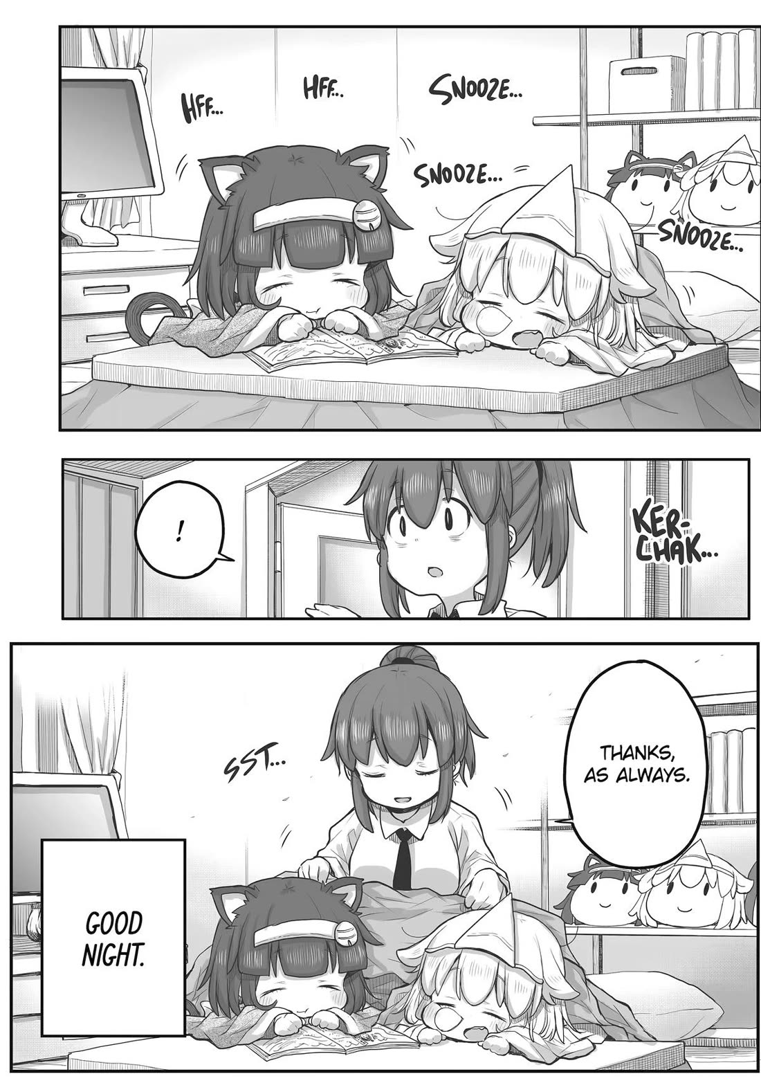 Ms. Corporate Slave Wants to be Healed by a Loli Spirit Chapter 95 page 4 - Chapter 95