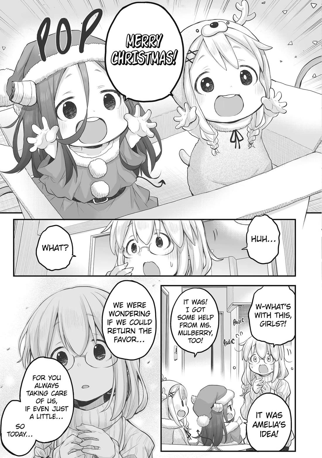 Ms. Corporate Slave Wants to be Healed by a Loli Spirit Chapter 96 page 3 - Chapter 96