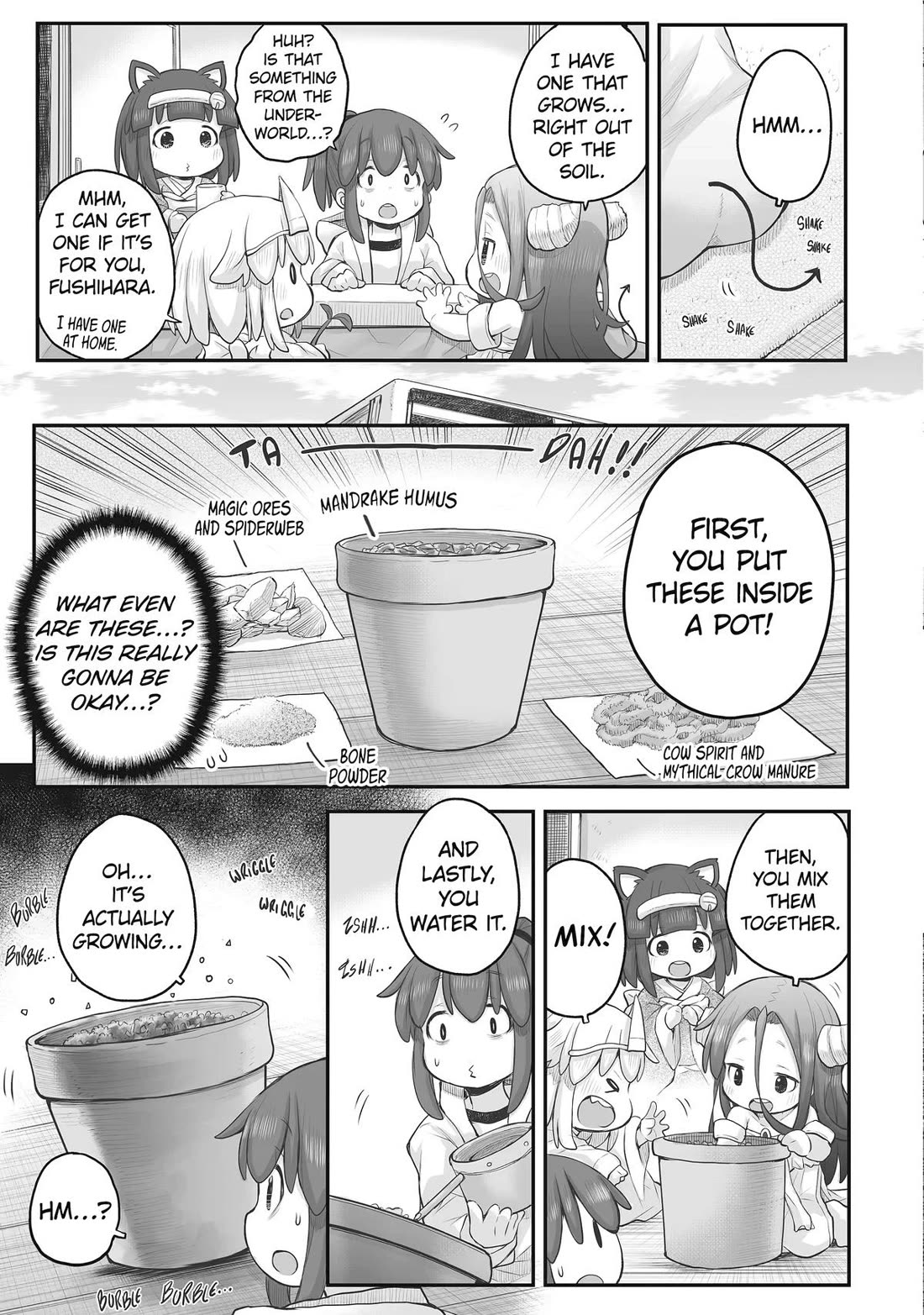 Ms. Corporate Slave Wants to be Healed by a Loli Spirit Chapter 97 page 3 - Chapter 97