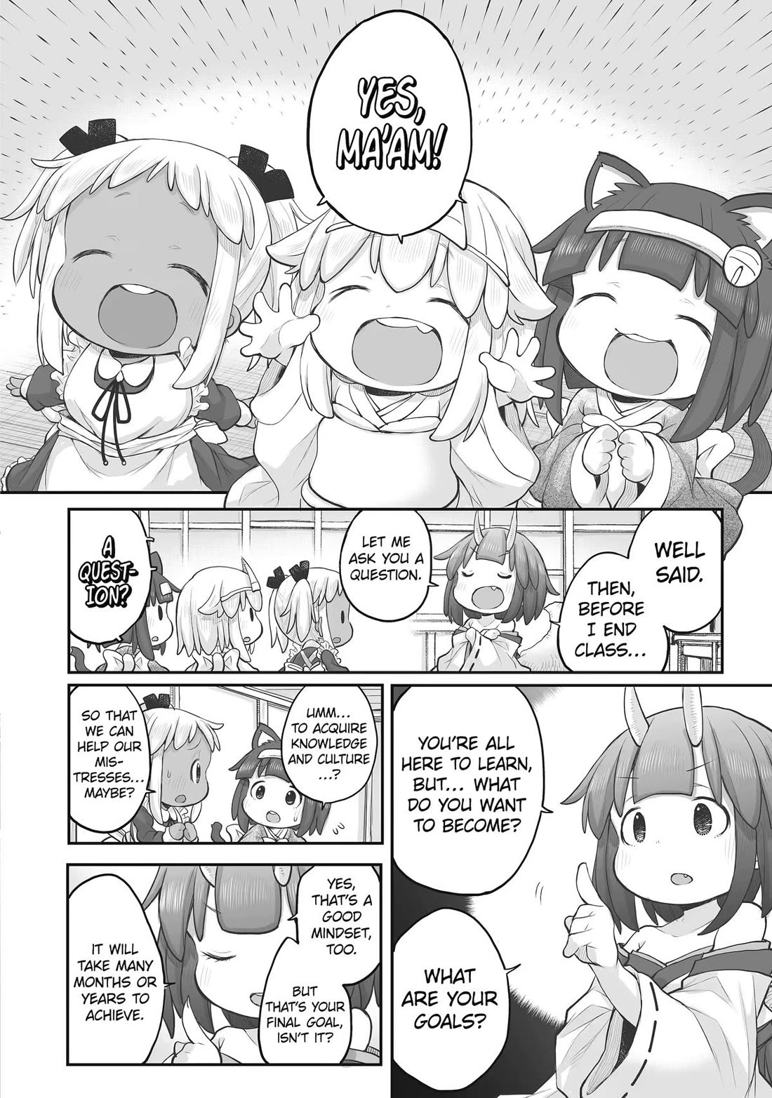 Ms. Corporate Slave Wants to be Healed by a Loli Spirit Chapter 98 page 14 - Chapter 98