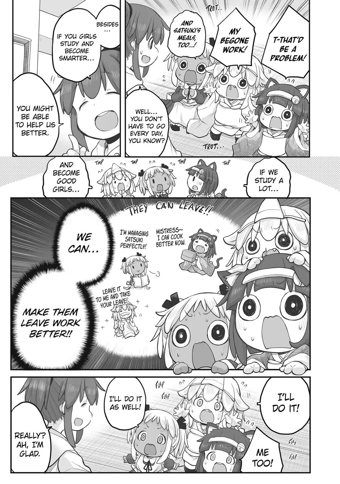 Ms. Corporate Slave Wants to be Healed by a Loli Spirit Chapter 98 page 3 - Chapter 98