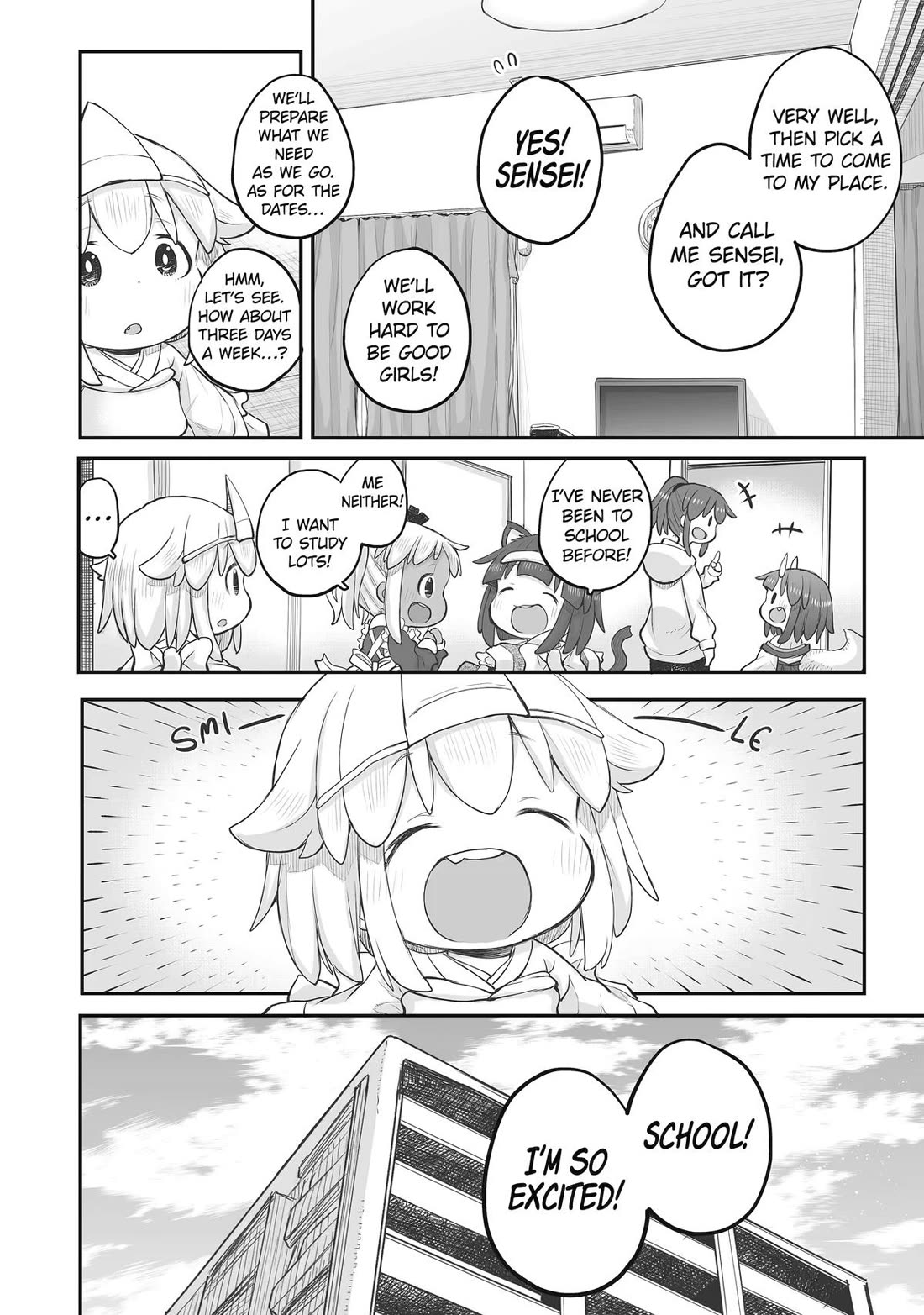 Ms. Corporate Slave Wants to be Healed by a Loli Spirit Chapter 98 page 4 - Chapter 98