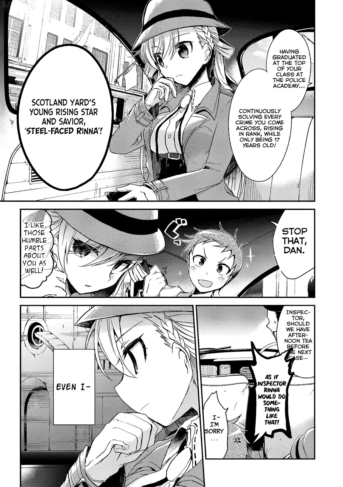 Ms. Rinna's Lovesickness! Chapter 1 page 6 - Chapter 1: I might be incompetent, but please treat me well