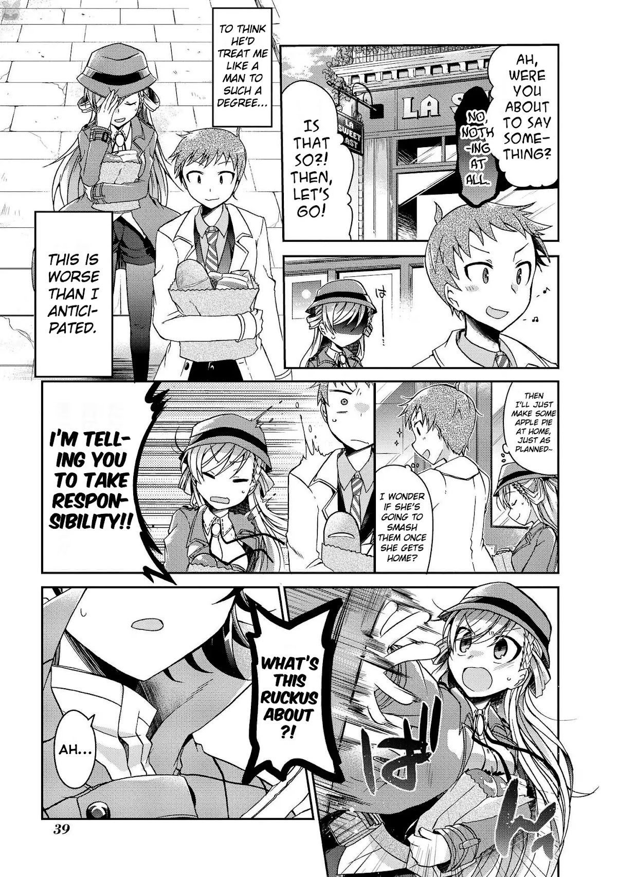 Ms. Rinna's Lovesickness! Chapter 2 page 9 - Chapter 2: File 2: Should I Just Arrest Him?