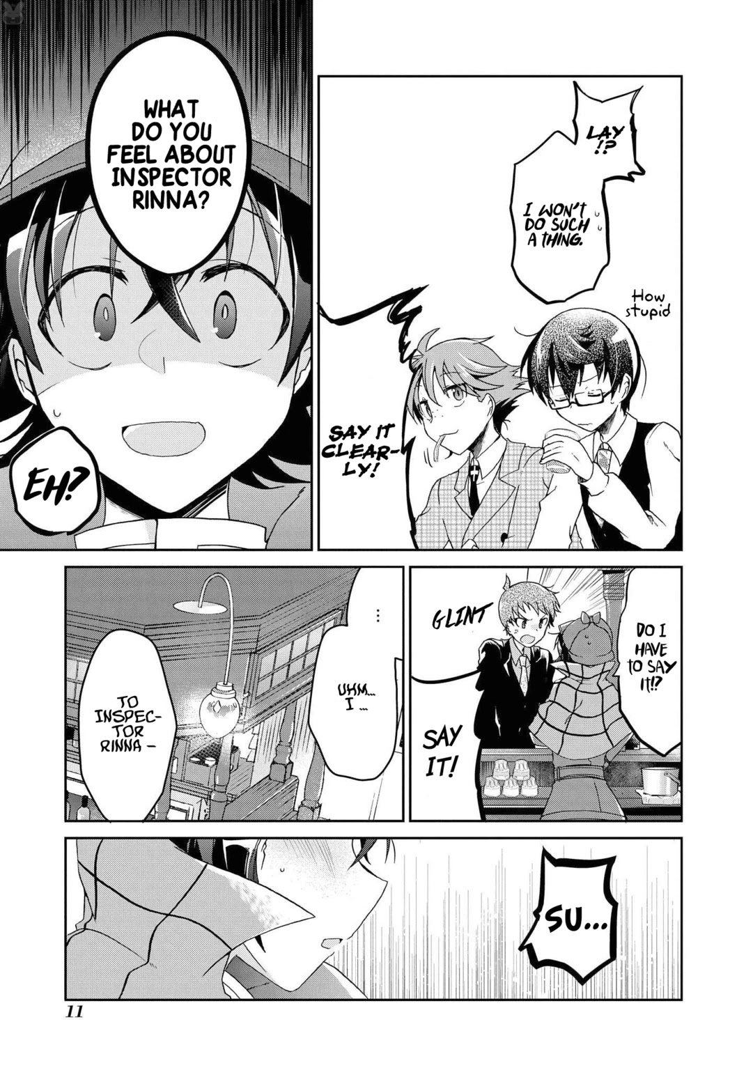 Ms. Rinna's Lovesickness! Chapter 6 page 11 - Chapter 6: This is a Request From Me