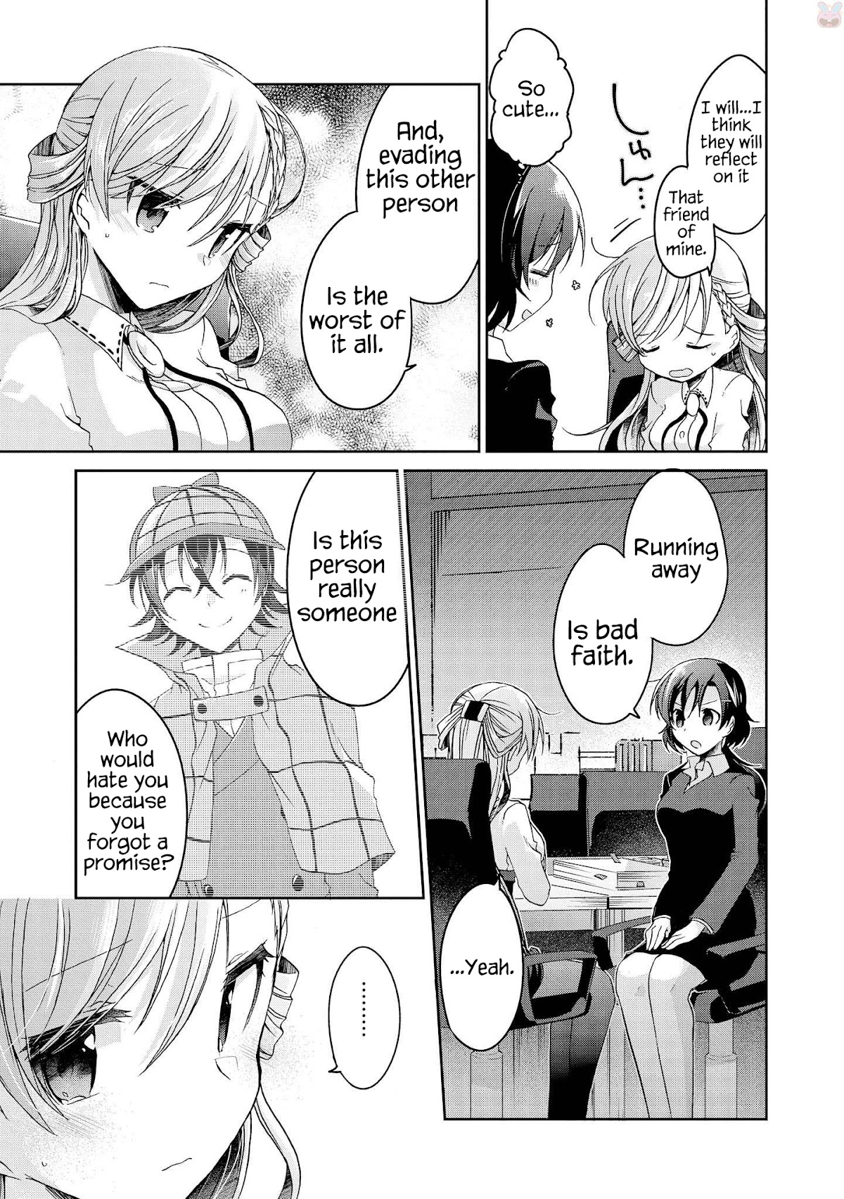 Ms. Rinna's Lovesickness! Chapter 9 page 17 - Chapter 9: A talk between us friends