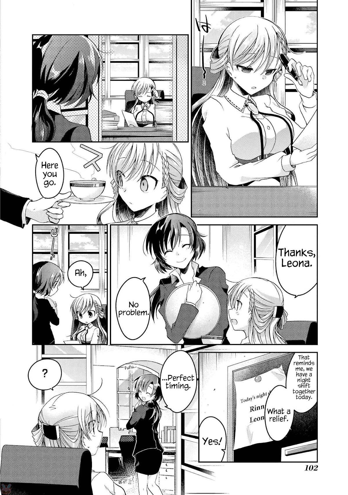 Ms. Rinna's Lovesickness! Chapter 9 page 8 - Chapter 9: A talk between us friends