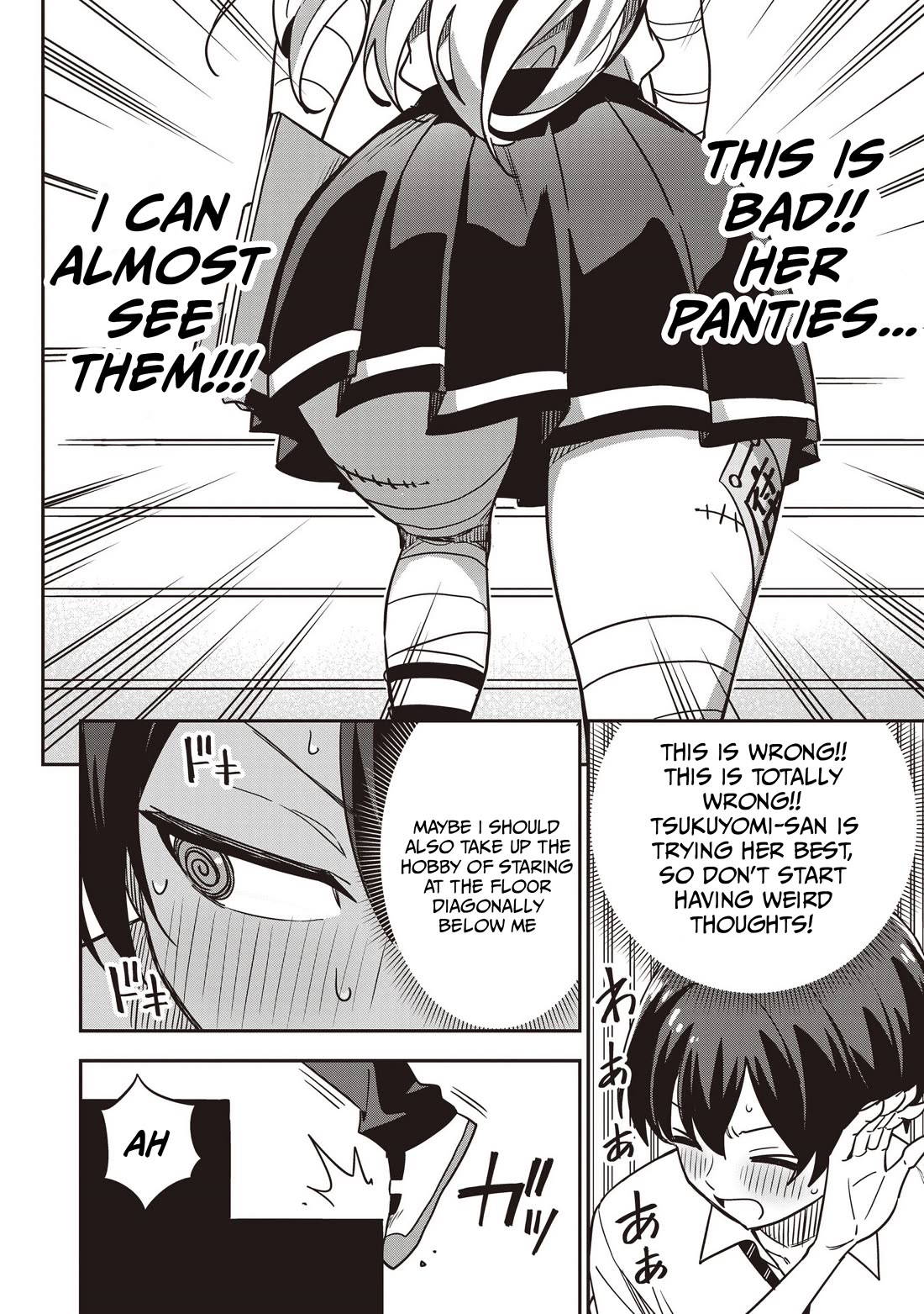 Ms. Undead's Clumsy Youth Chapter 2 page 6 - Chapter 2: Stairs