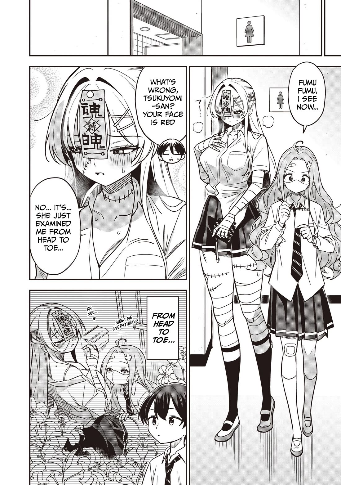 Ms. Undead's Clumsy Youth Chapter 6 page 10 - Chapter 6: Female Health Committee Member