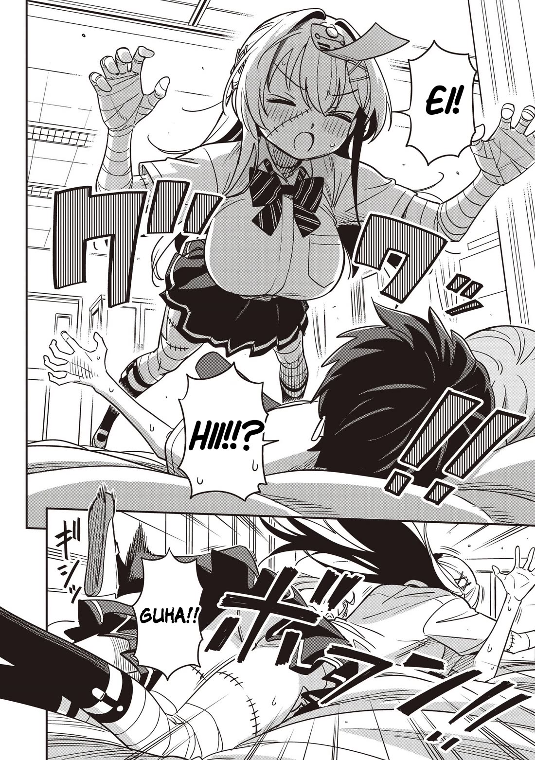 Ms. Undead's Clumsy Youth Chapter 6 page 35 - Chapter 6: Female Health Committee Member