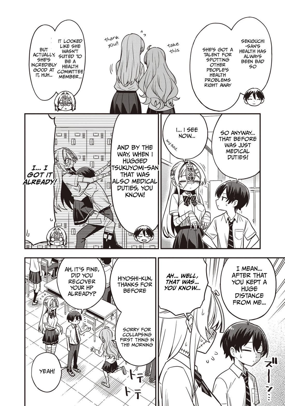 Ms. Undead's Clumsy Youth Chapter 6 page 8 - Chapter 6: Female Health Committee Member