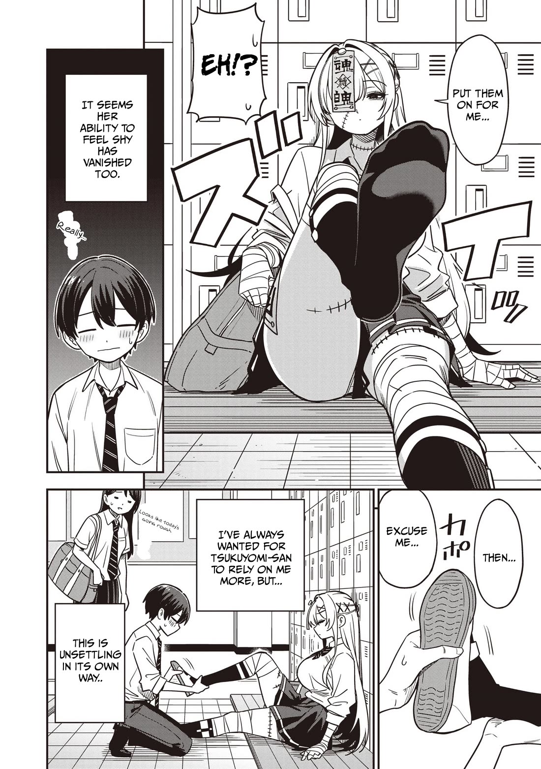 Ms. Undead's Clumsy Youth Chapter 7 page 8 - Chapter 7: Feeling Unwell