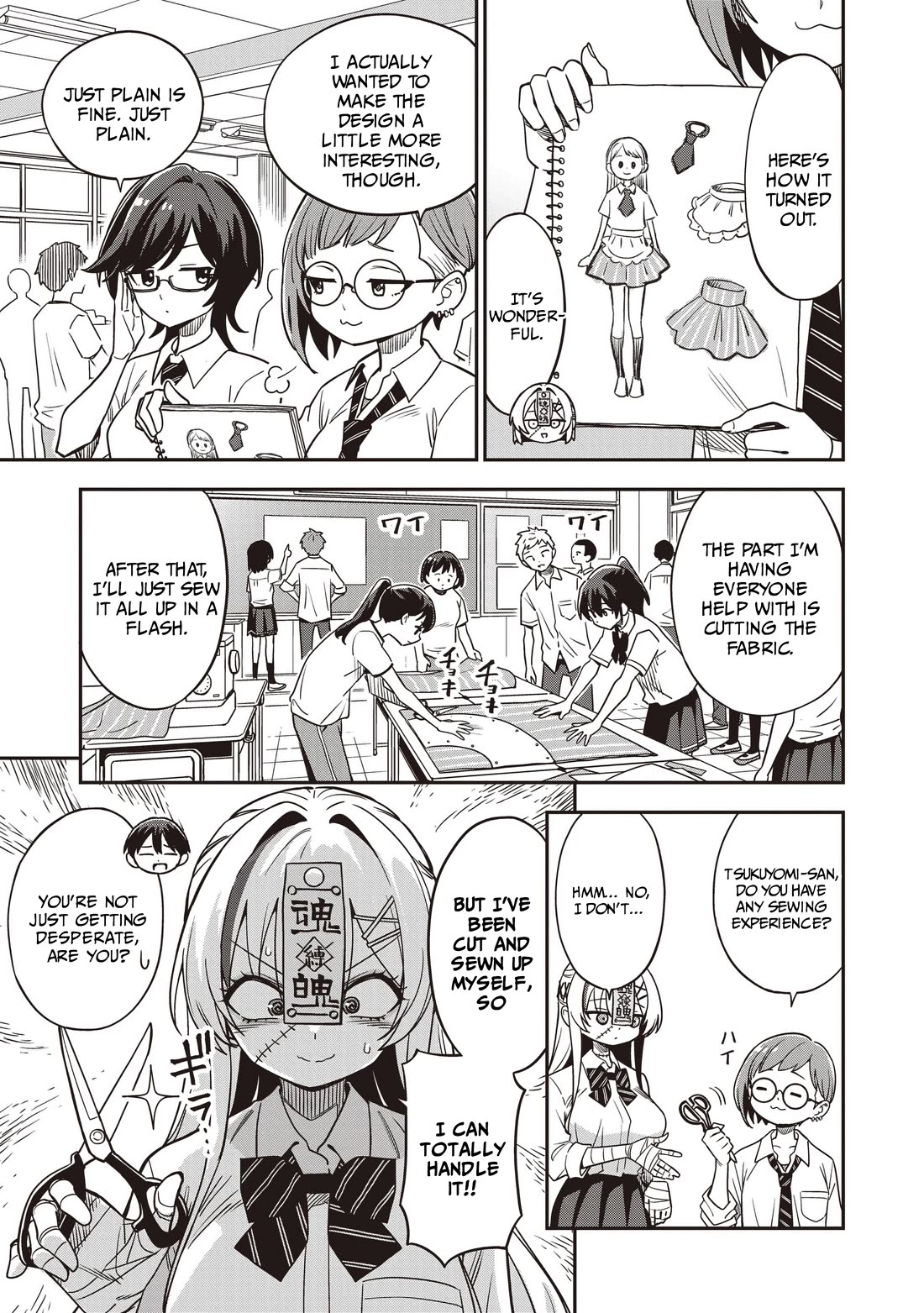 Ms. Undead's Clumsy Youth Chapter 9 page 11 - Chapter 9: Cultural Festival Preparations