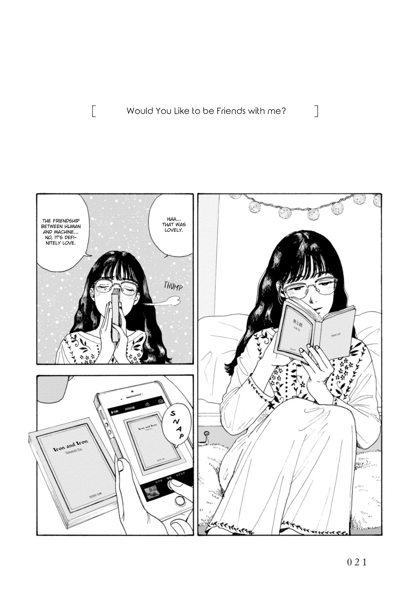 Muchuu sa, Kimi ni. Chapter 2 page 3 - Chapter 2: Would You Like to be Friends with Me?