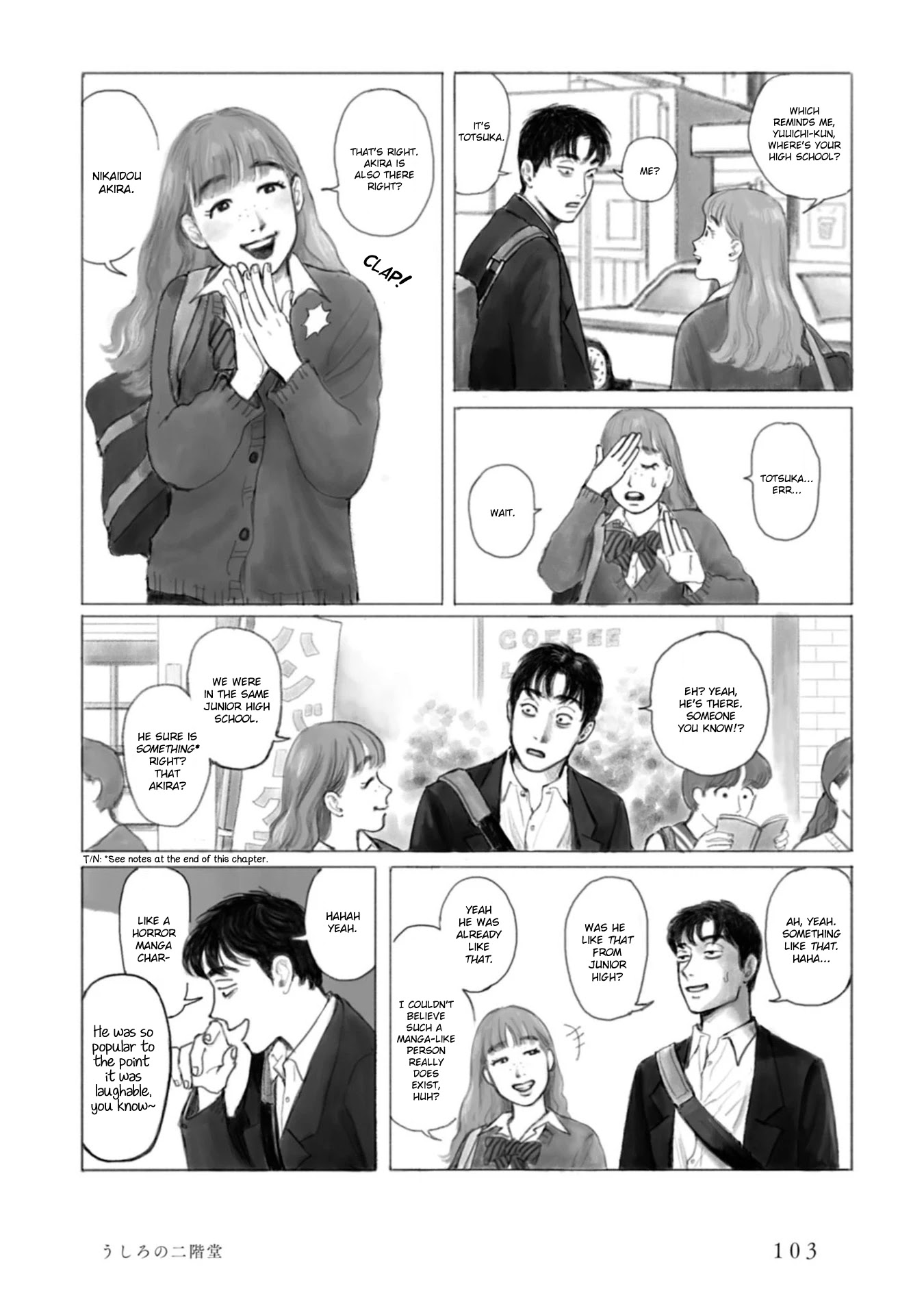 Muchuu sa, Kimi ni. Chapter 5 page 12 - Chapter 5: Behind me, Nikaidou