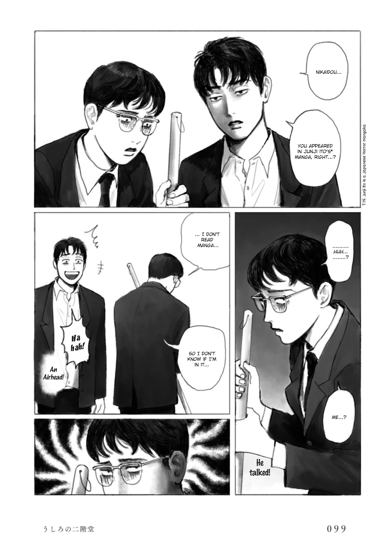 Muchuu sa, Kimi ni. Chapter 5 page 8 - Chapter 5: Behind me, Nikaidou