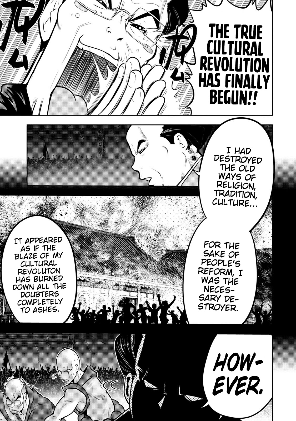 Mudazumo Naki Kaikaku Chapter 114 page 6 - Chapter 114: Bloody War!! High Waves at the Senkaku Islands!! 39