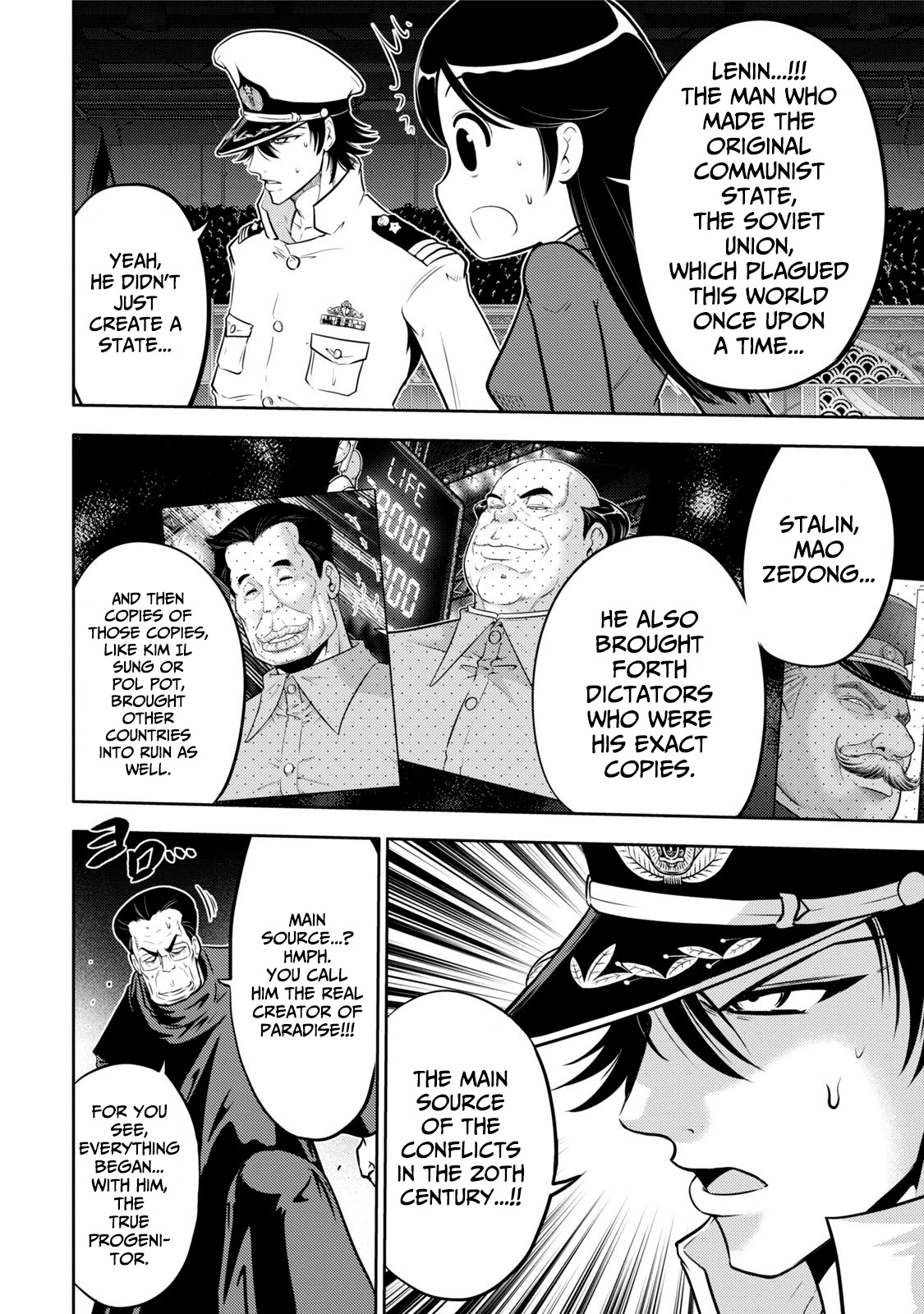 Mudazumo Naki Kaikaku Chapter 118 page 10 - Chapter 118: Bloody War!! High Waves at the Senkaku Islands!! 43