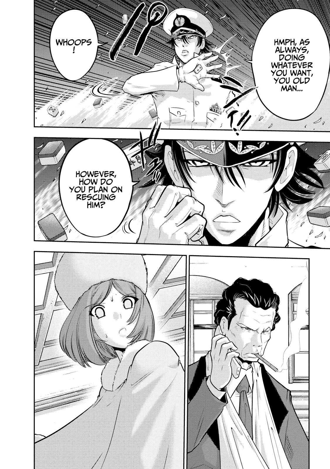 Mudazumo Naki Kaikaku Chapter 121 page 15 - Chapter 121: Bloody War!! High Waves at the Senkaku Islands!! 46