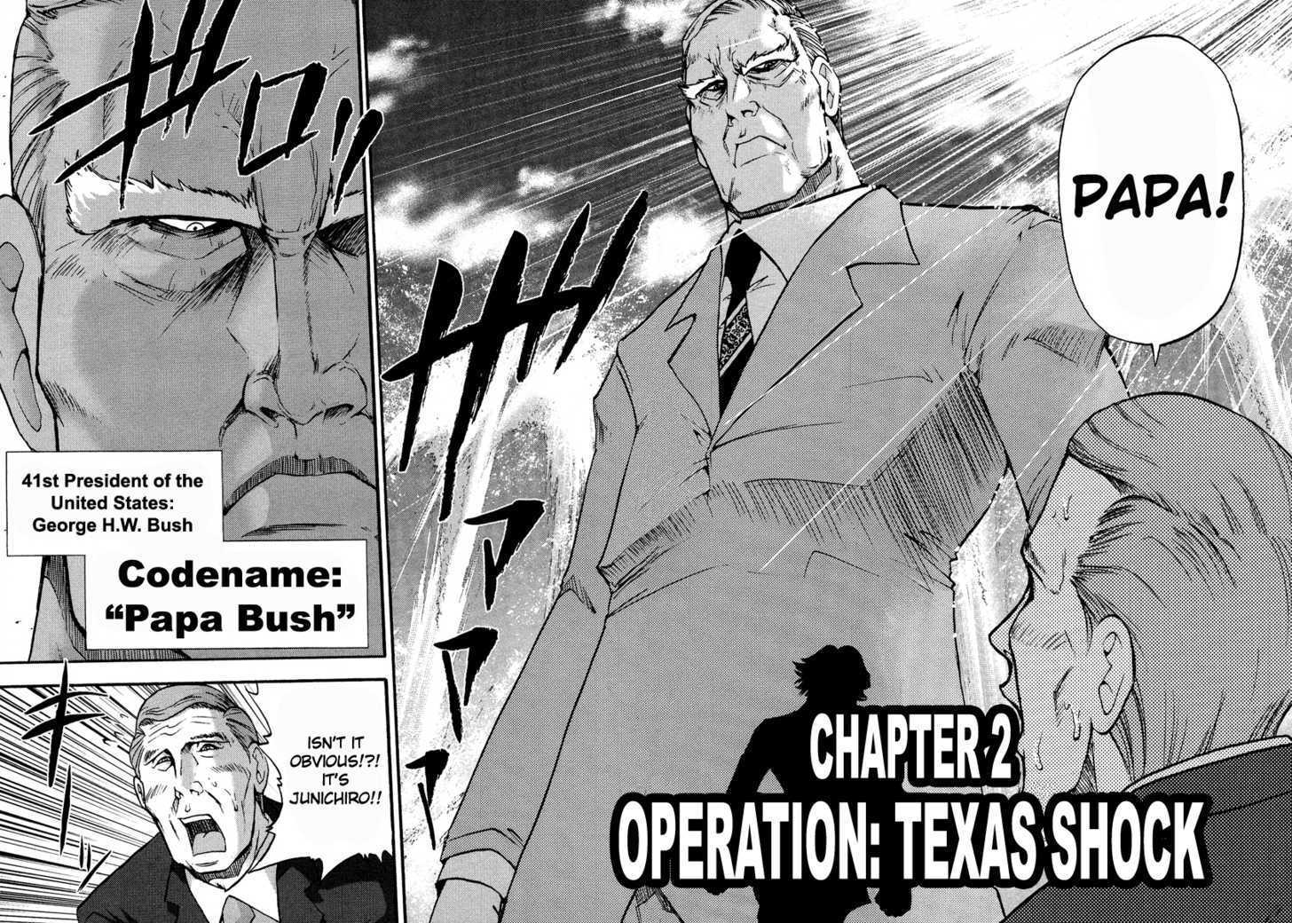 Mudazumo Naki Kaikaku Chapter 2 page 3 - Chapter 2 : Operation: Texas Shock